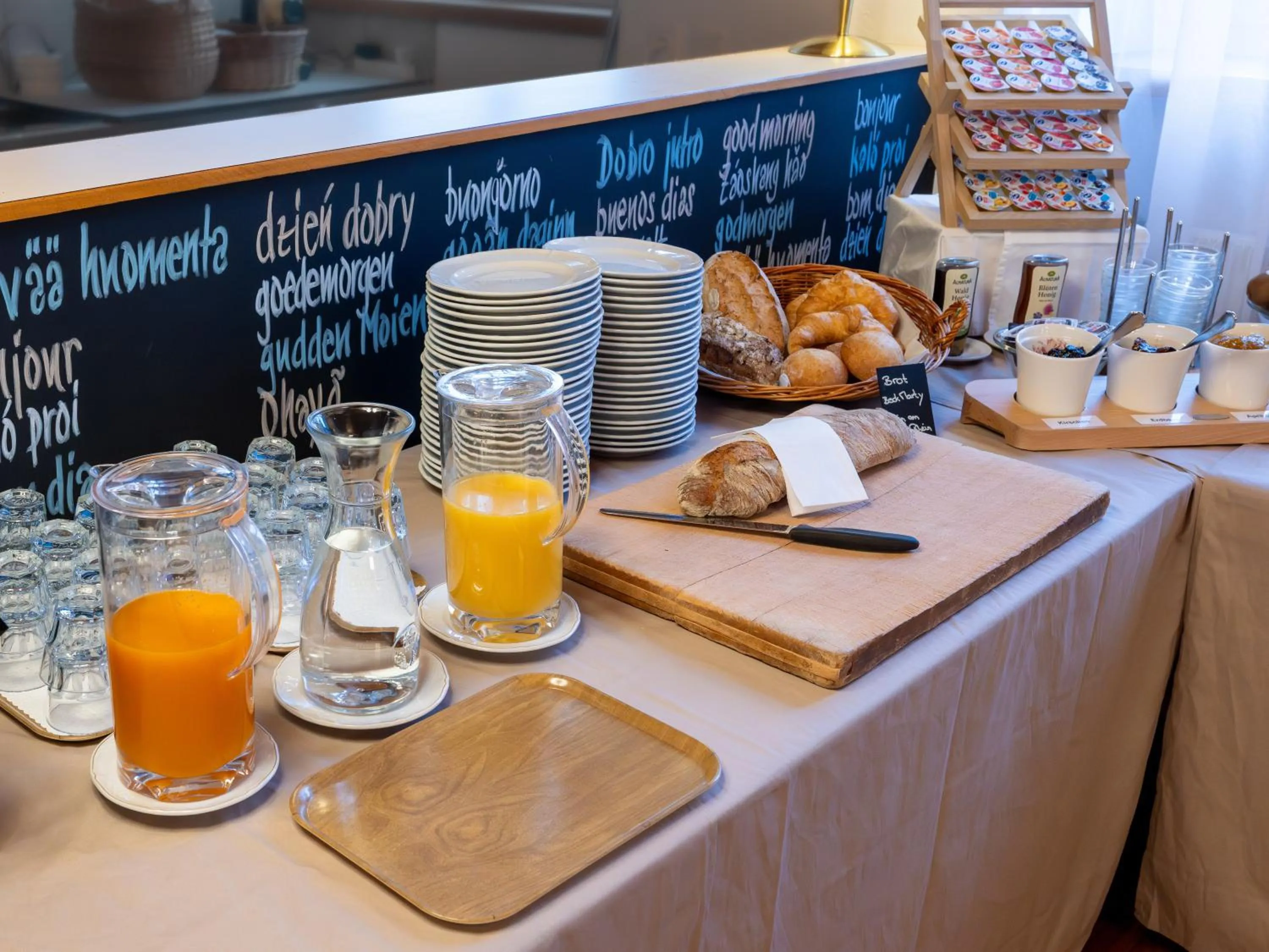 Breakfast in Hotel Adler