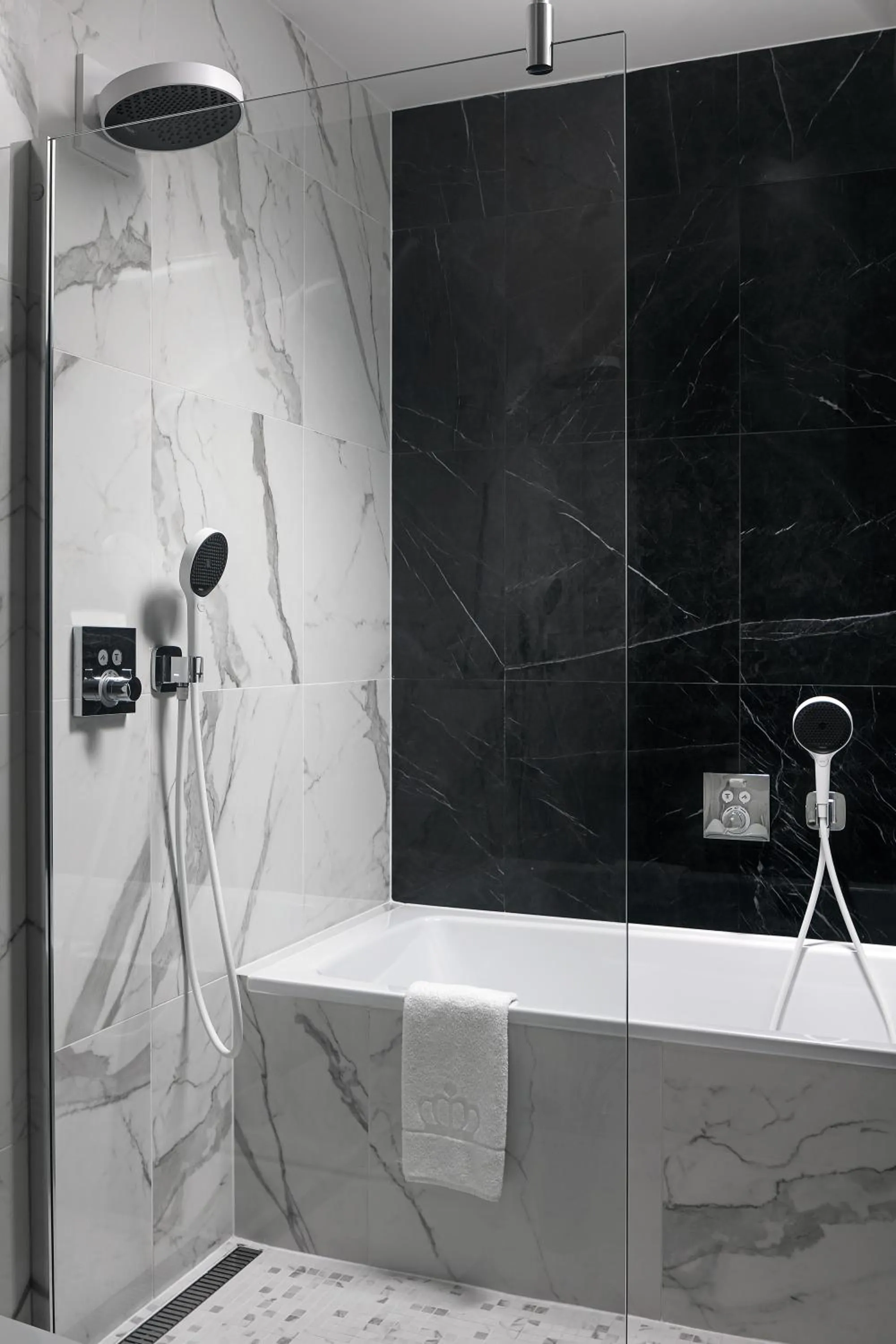 Shower in U Pujcovny Apartment Old Town Prague