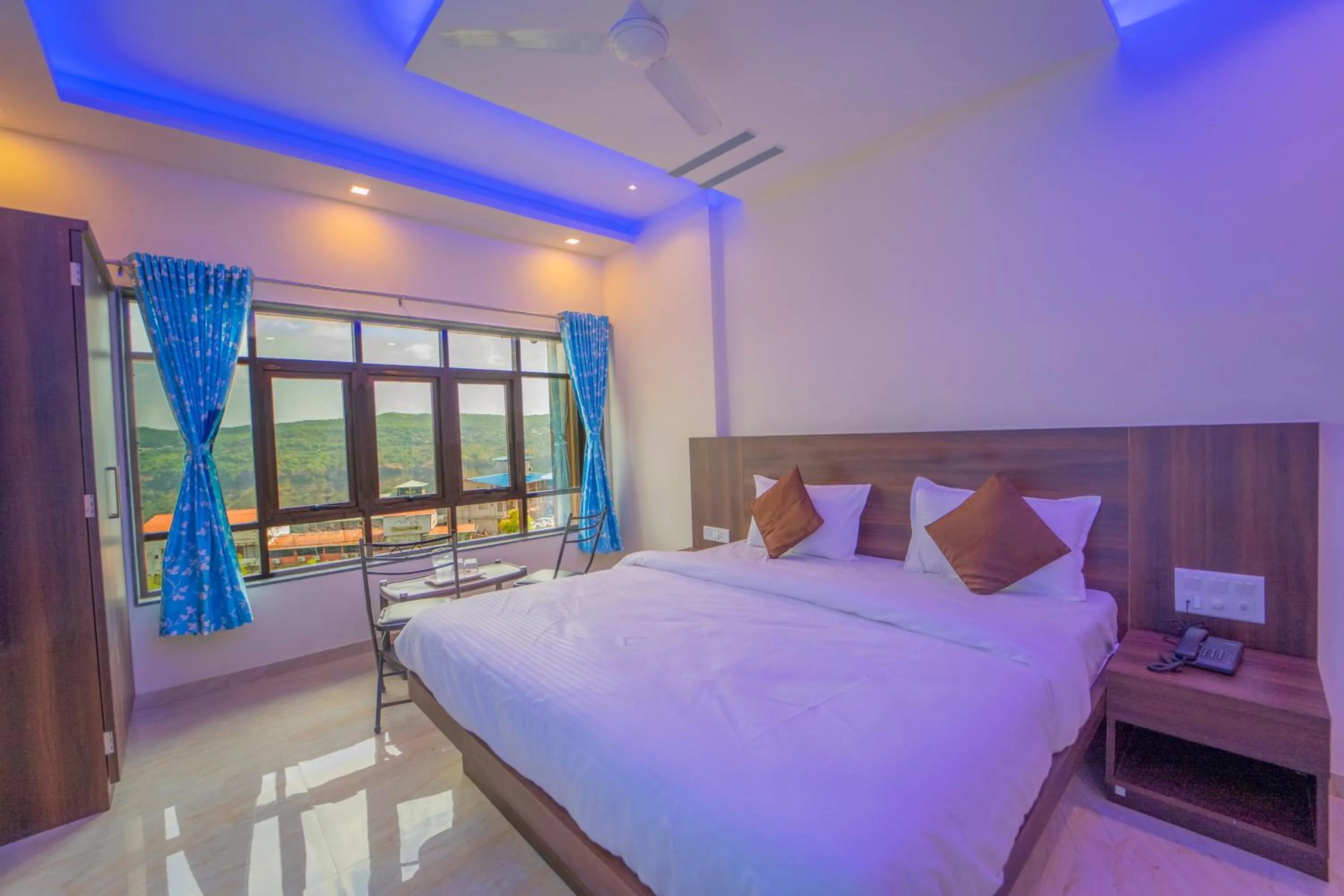 Bed in Veggies Residency