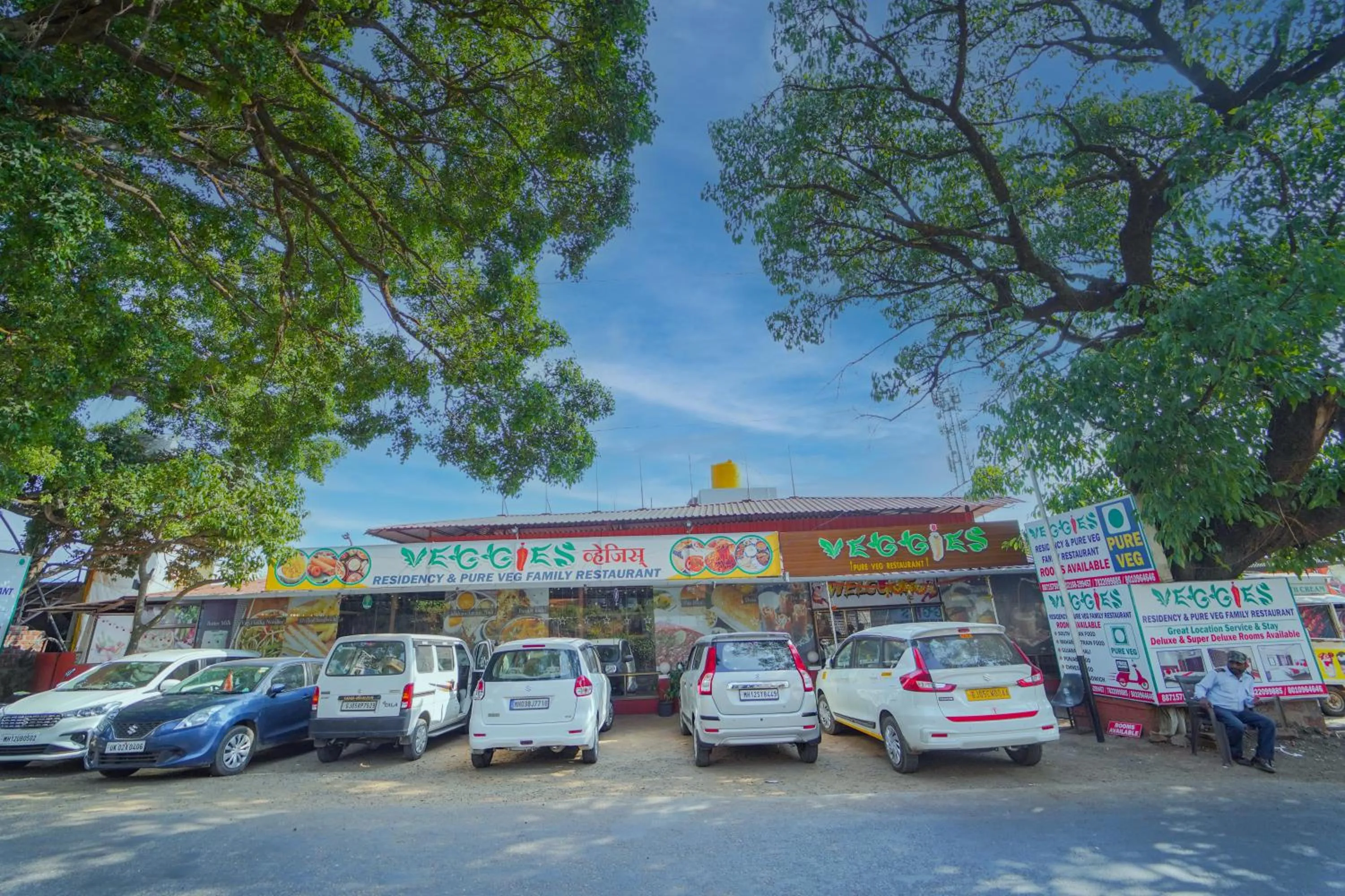 Parking in Veggies Residency