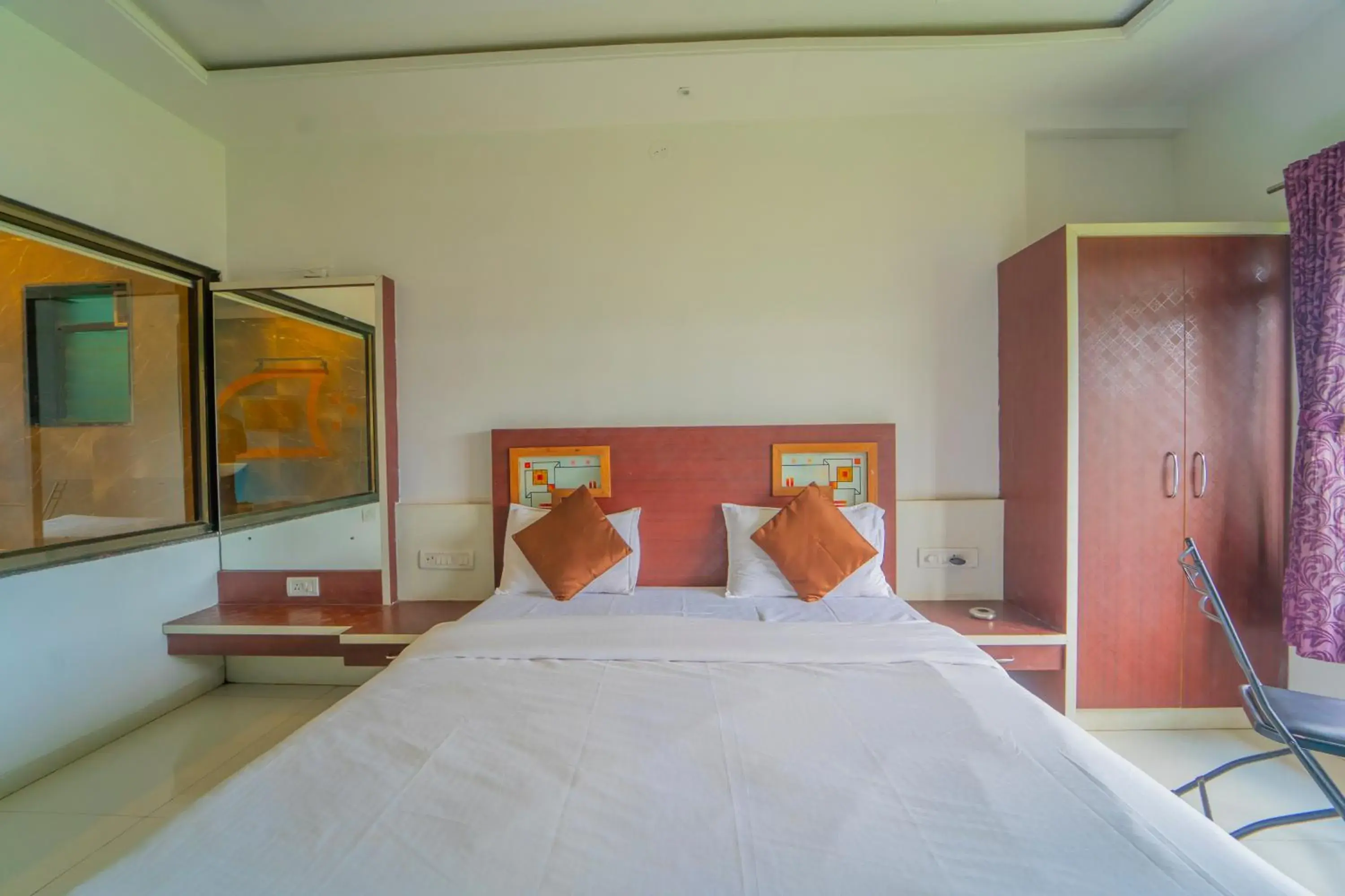 Bedroom, Bed in Veggies Residency Bedroom, Bed in Veggies Residency