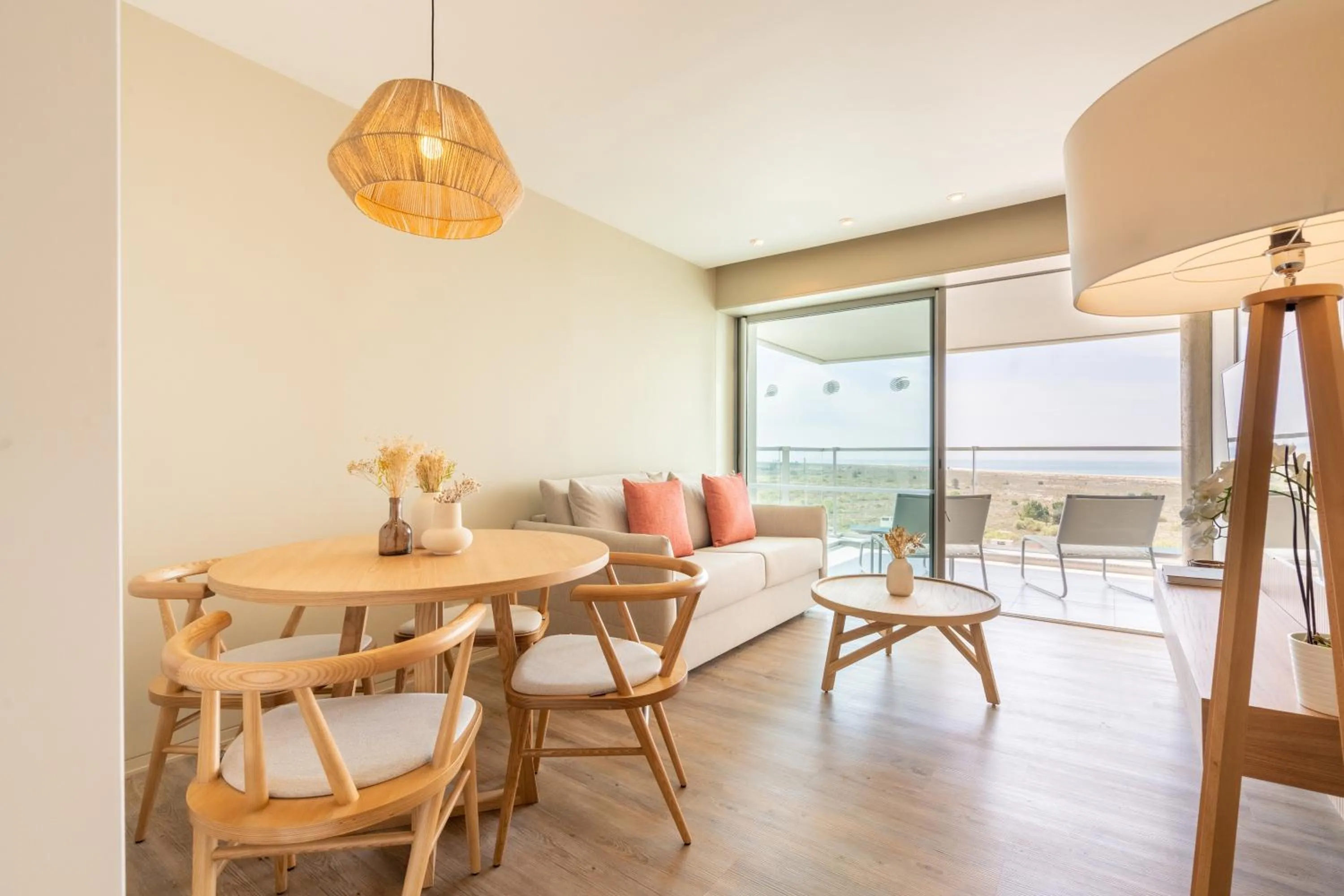 Living room in Aqualuz Troia Mar by The Editory