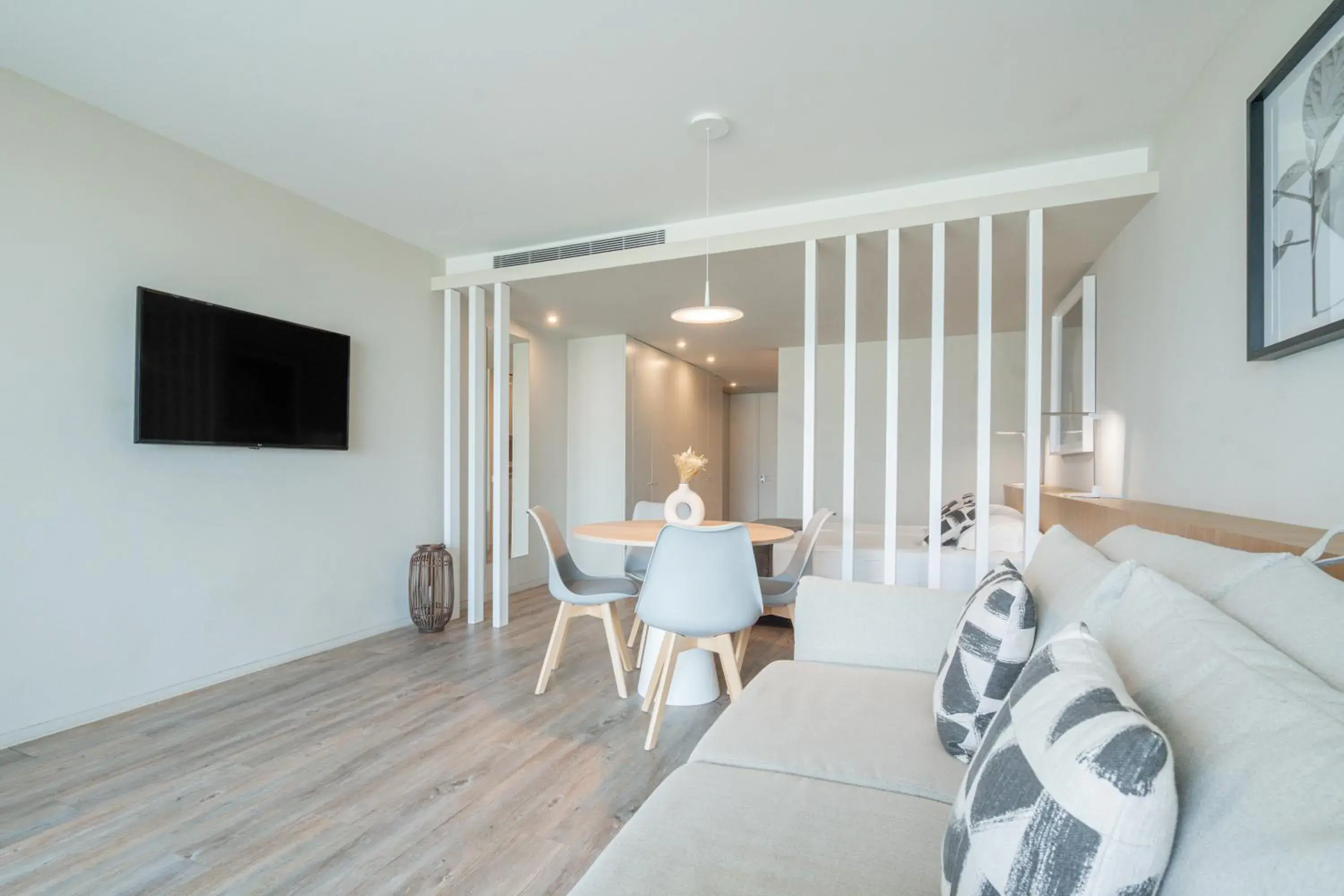 Living room in Aqualuz Troia Mar by The Editory Living room in Aqualuz Troia Mar by The Editory