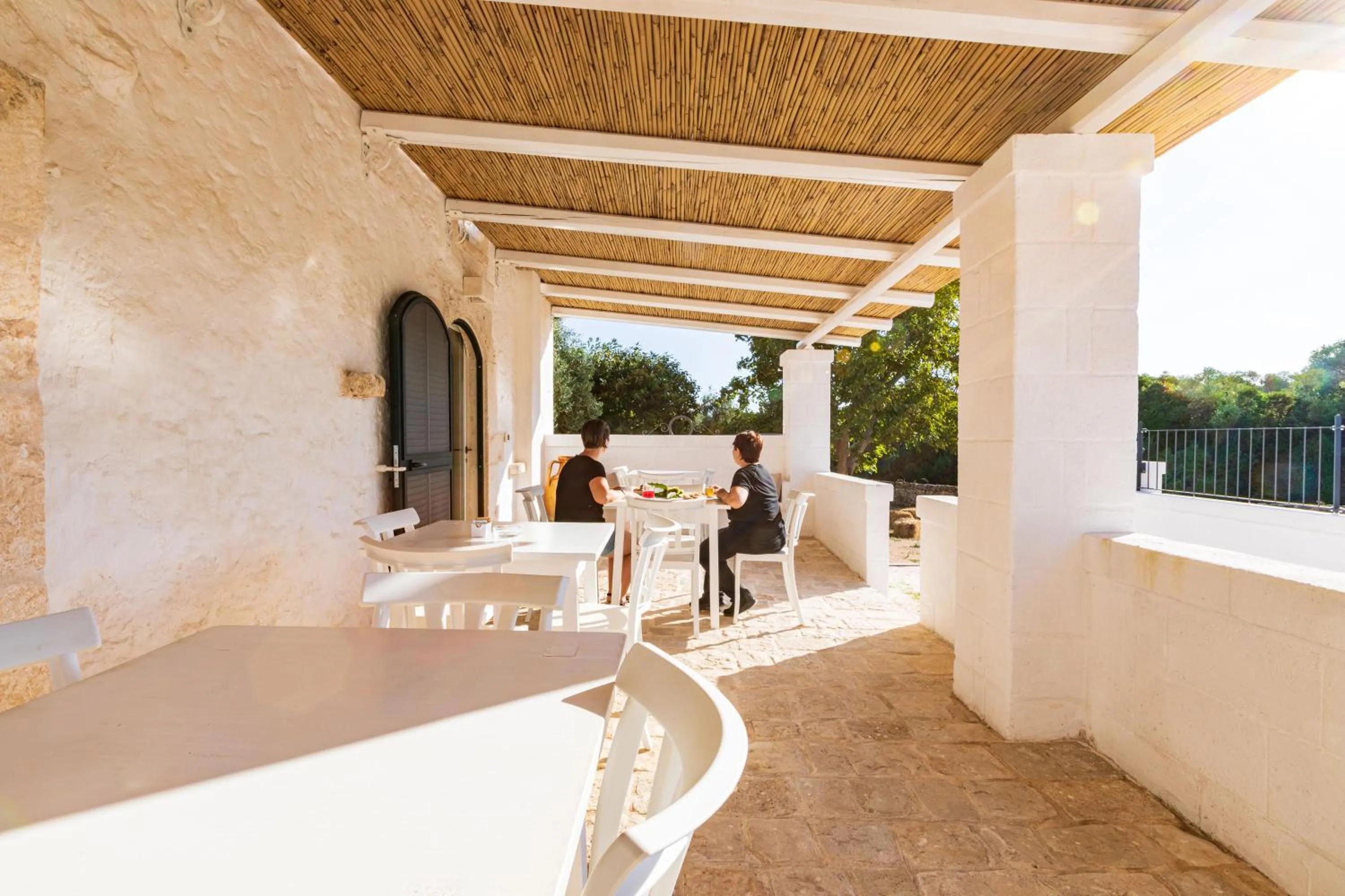 Balcony/Terrace in Masseria Abadia Uno