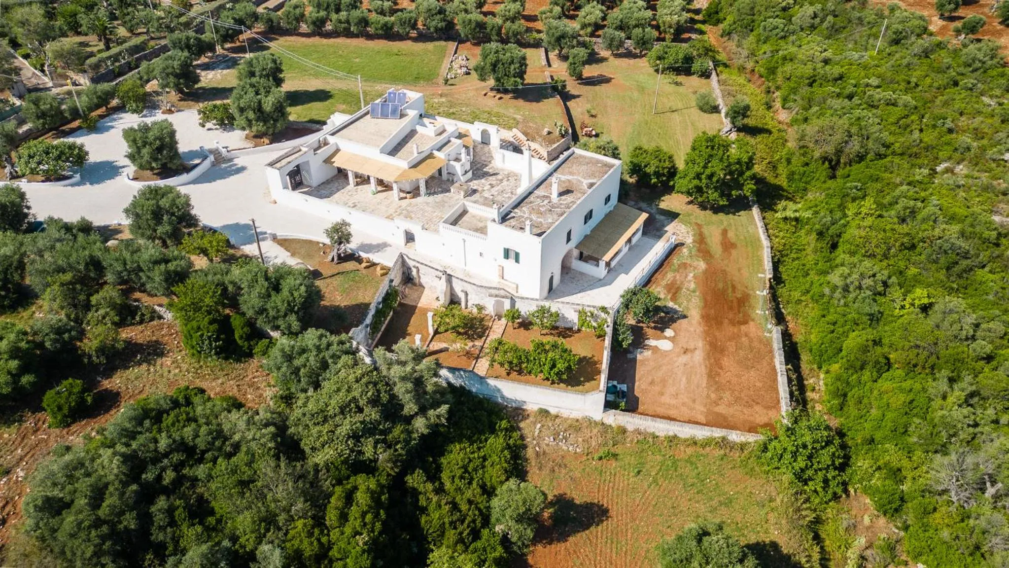 Bird's eye view in Masseria Abadia Uno
