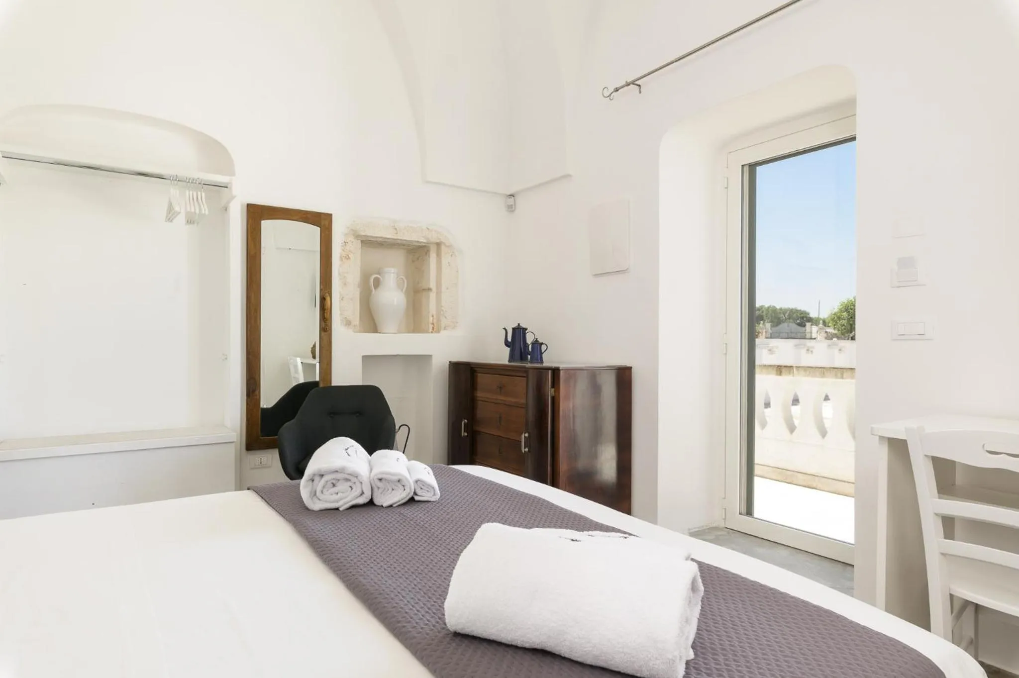 Bed in Masseria Abadia Uno