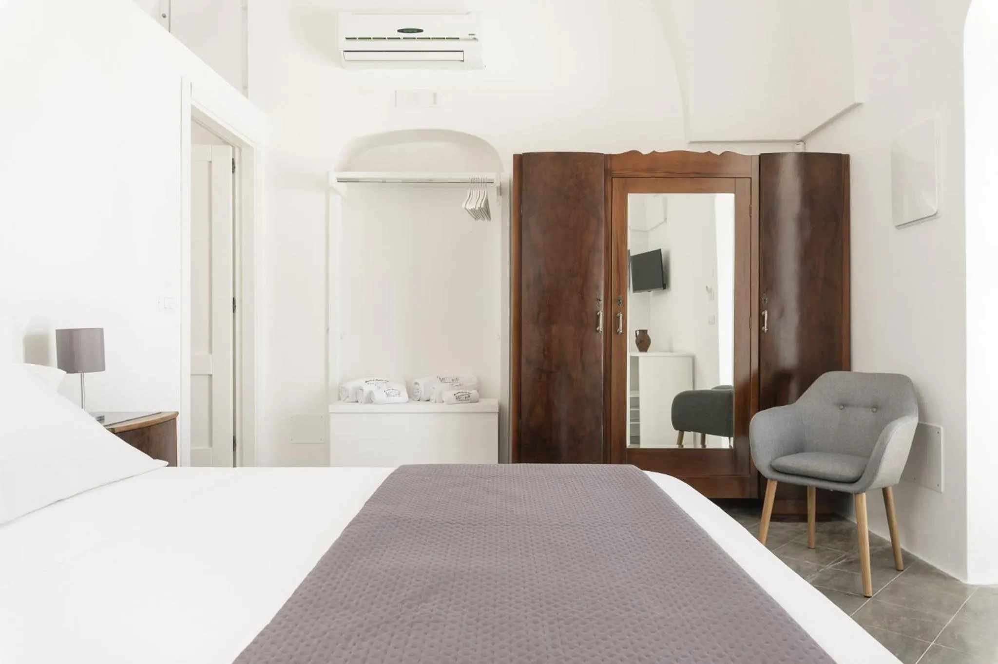 Bed in Masseria Abadia Uno