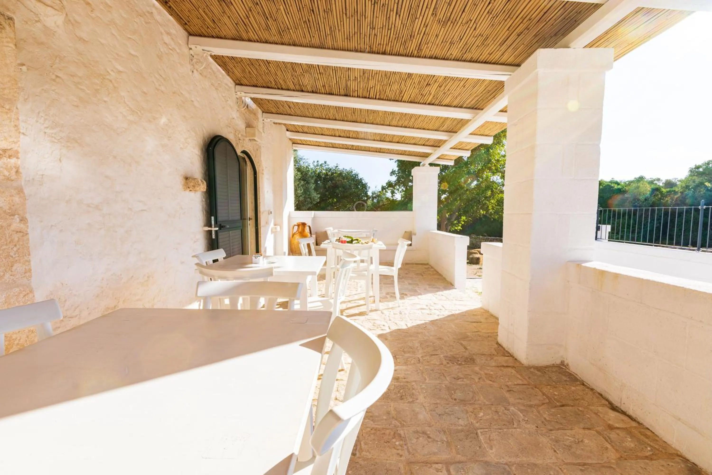 Balcony/Terrace in Masseria Abadia Uno