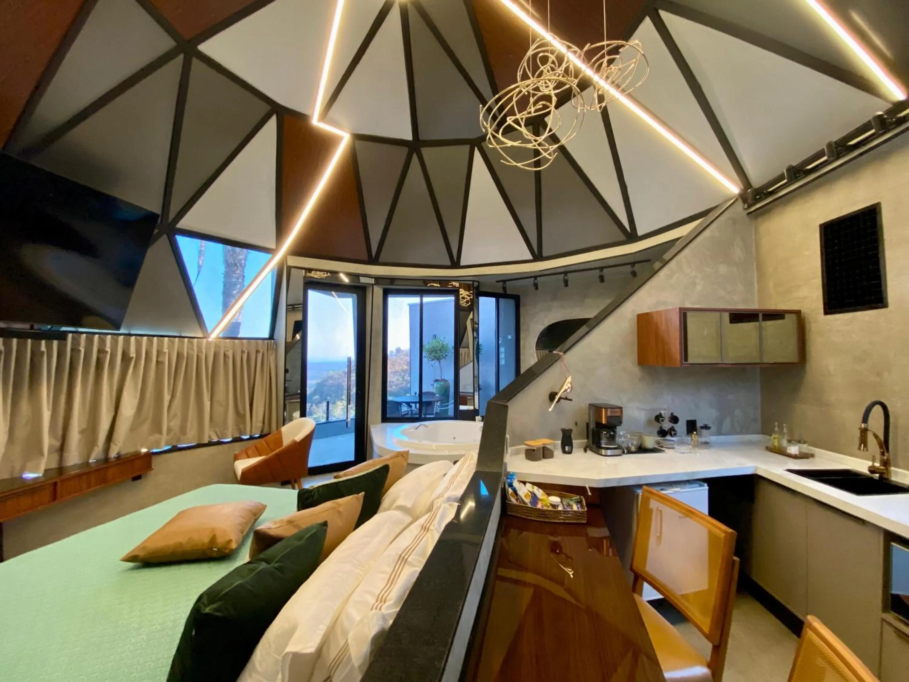 Bed in Mirante Pousada Boutique