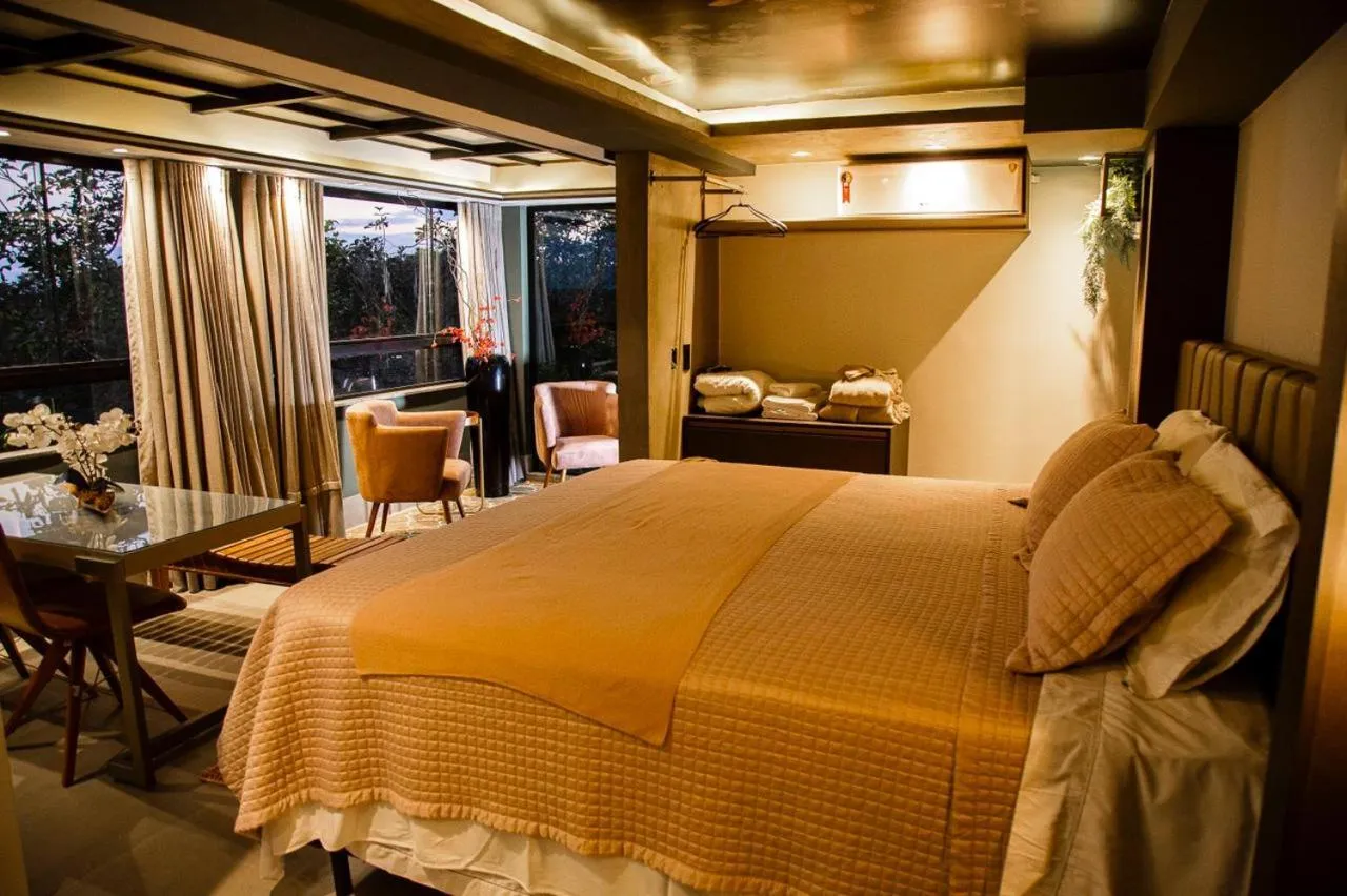 Bed in Mirante Pousada Boutique