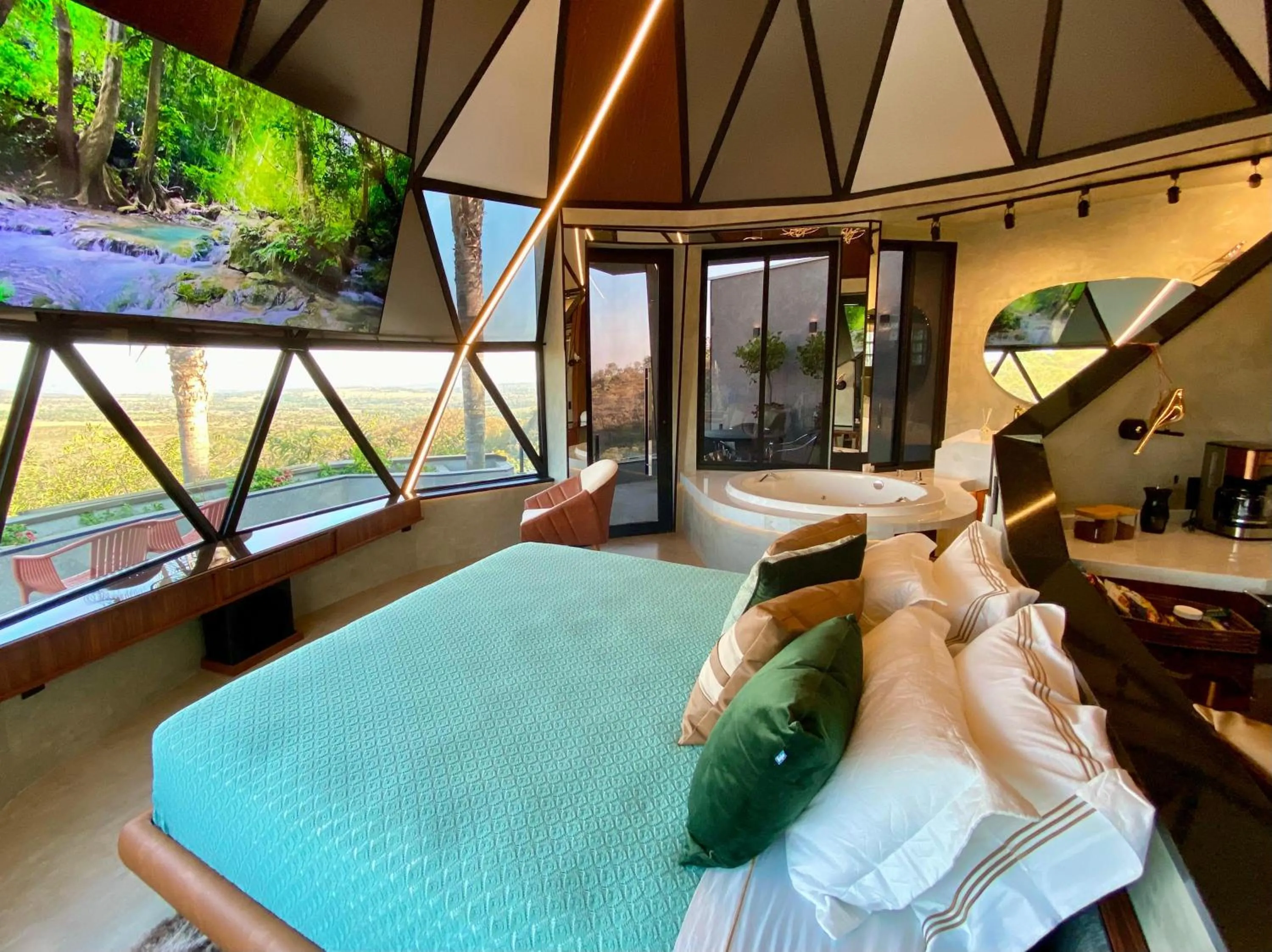 Bed in Mirante Pousada Boutique