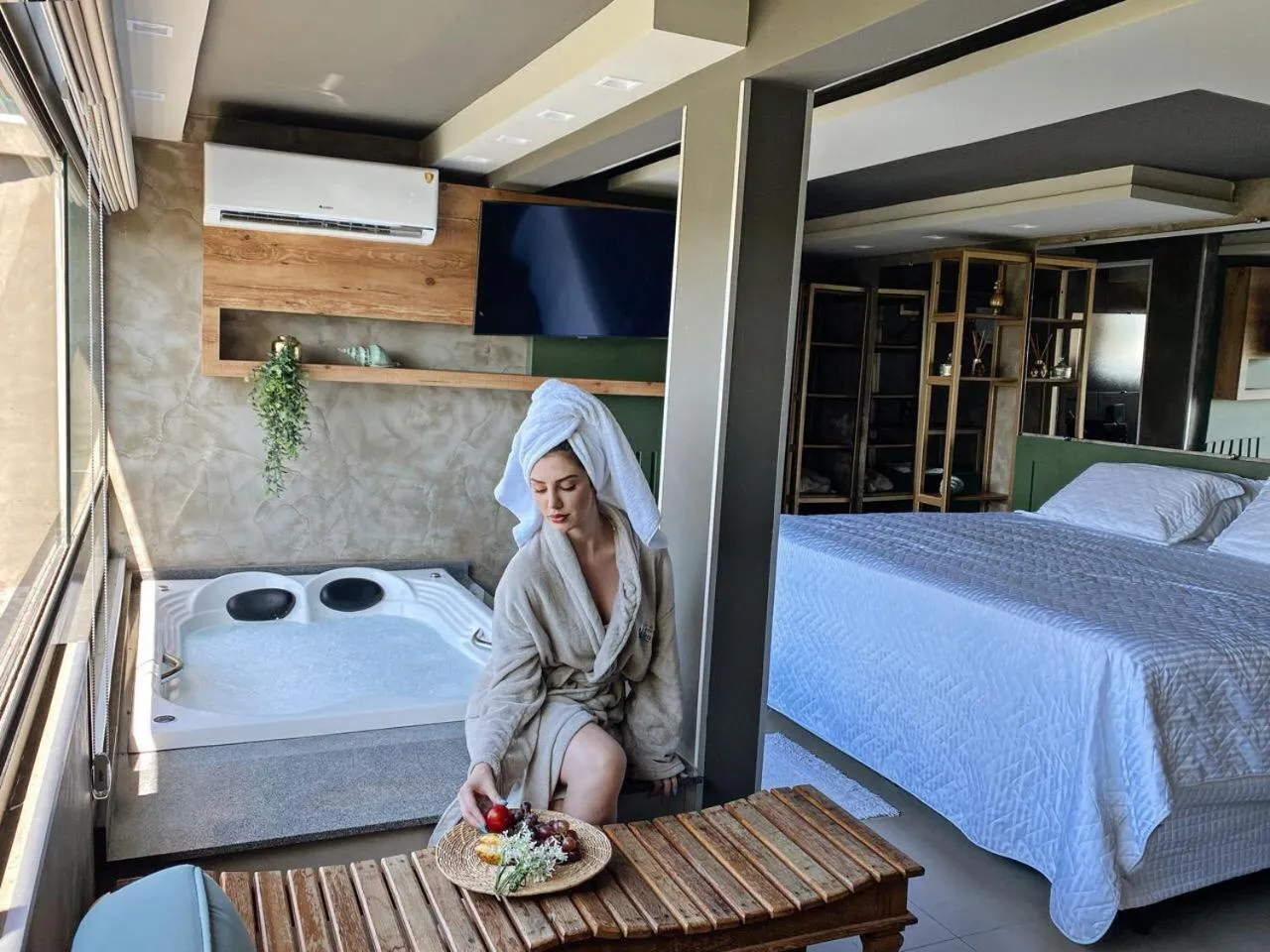 Bed in Mirante Pousada Boutique