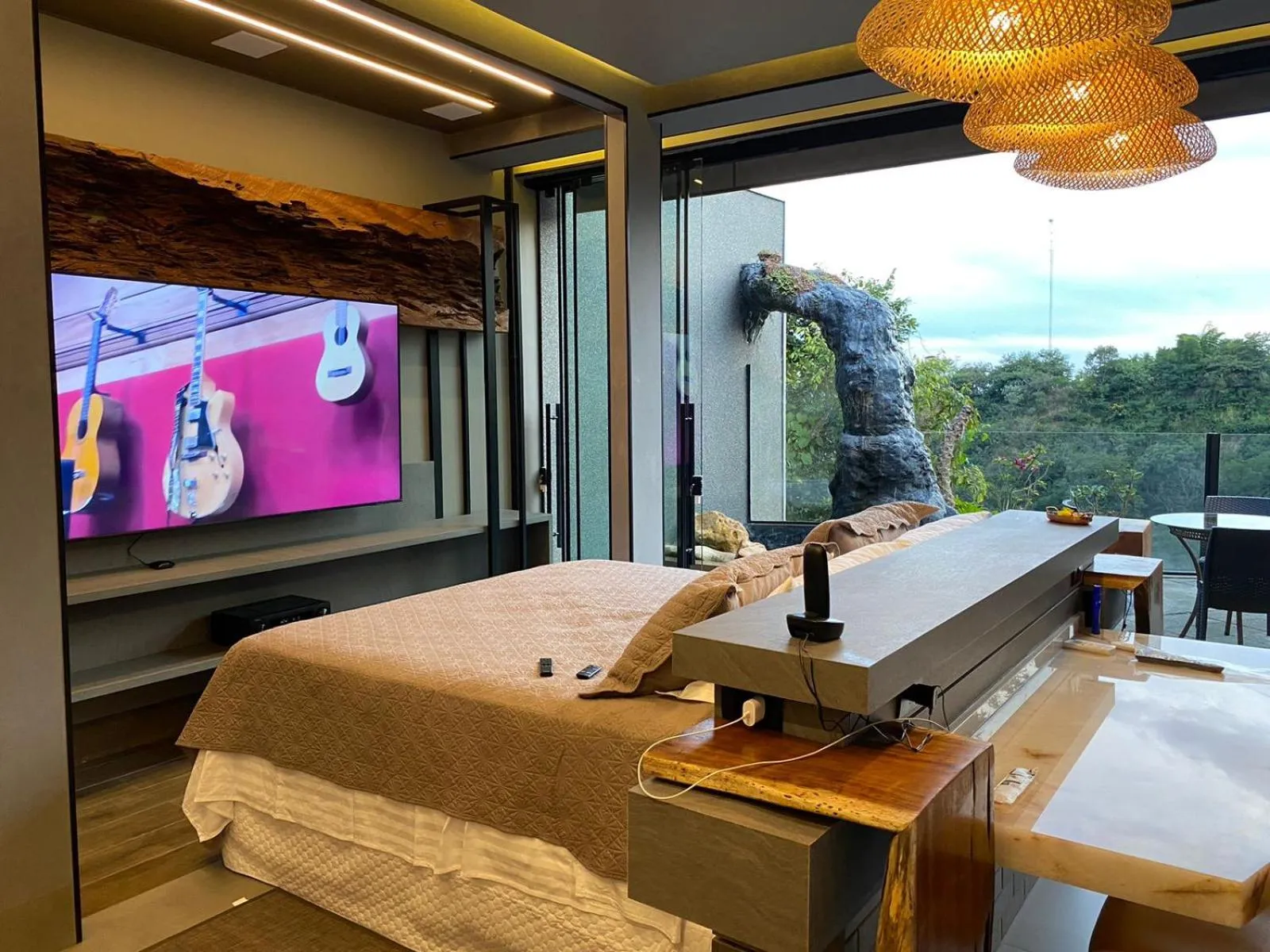 Bed in Mirante Pousada Boutique