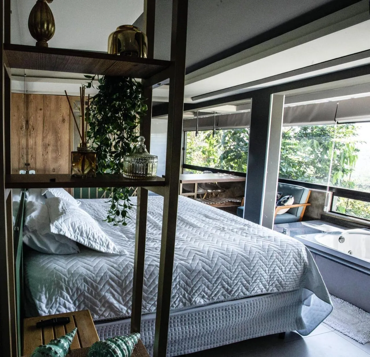 Bed in Mirante Pousada Boutique