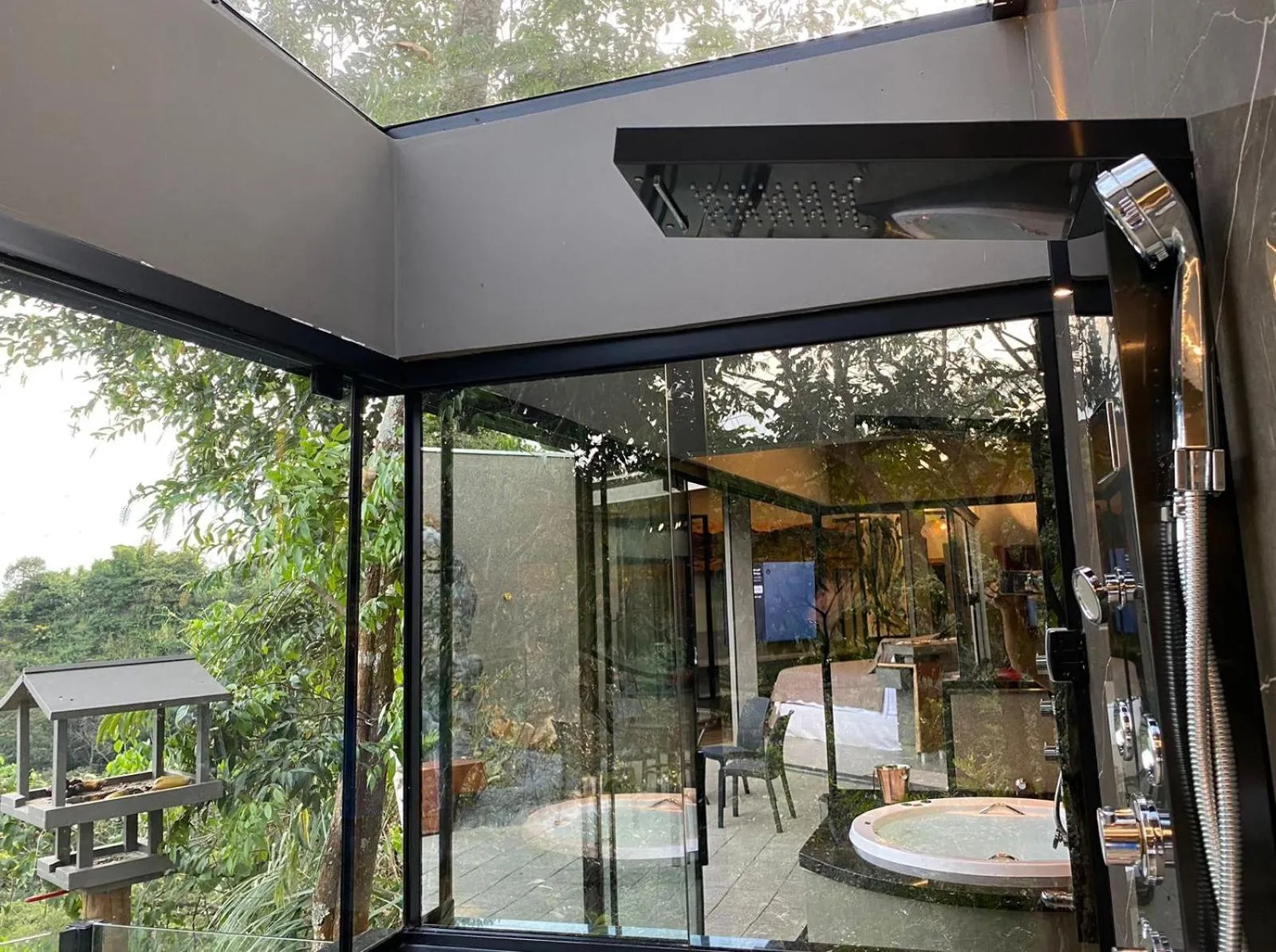 Shower in Mirante Pousada Boutique