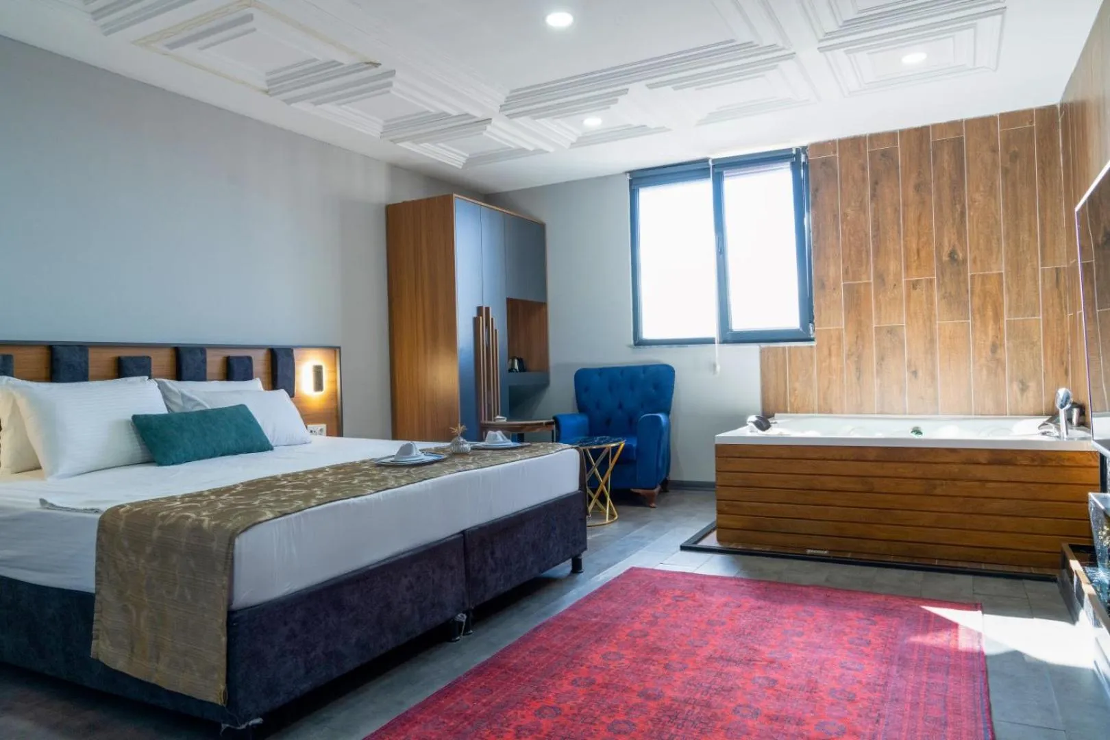 Bed in GRAND MOON HOTEL