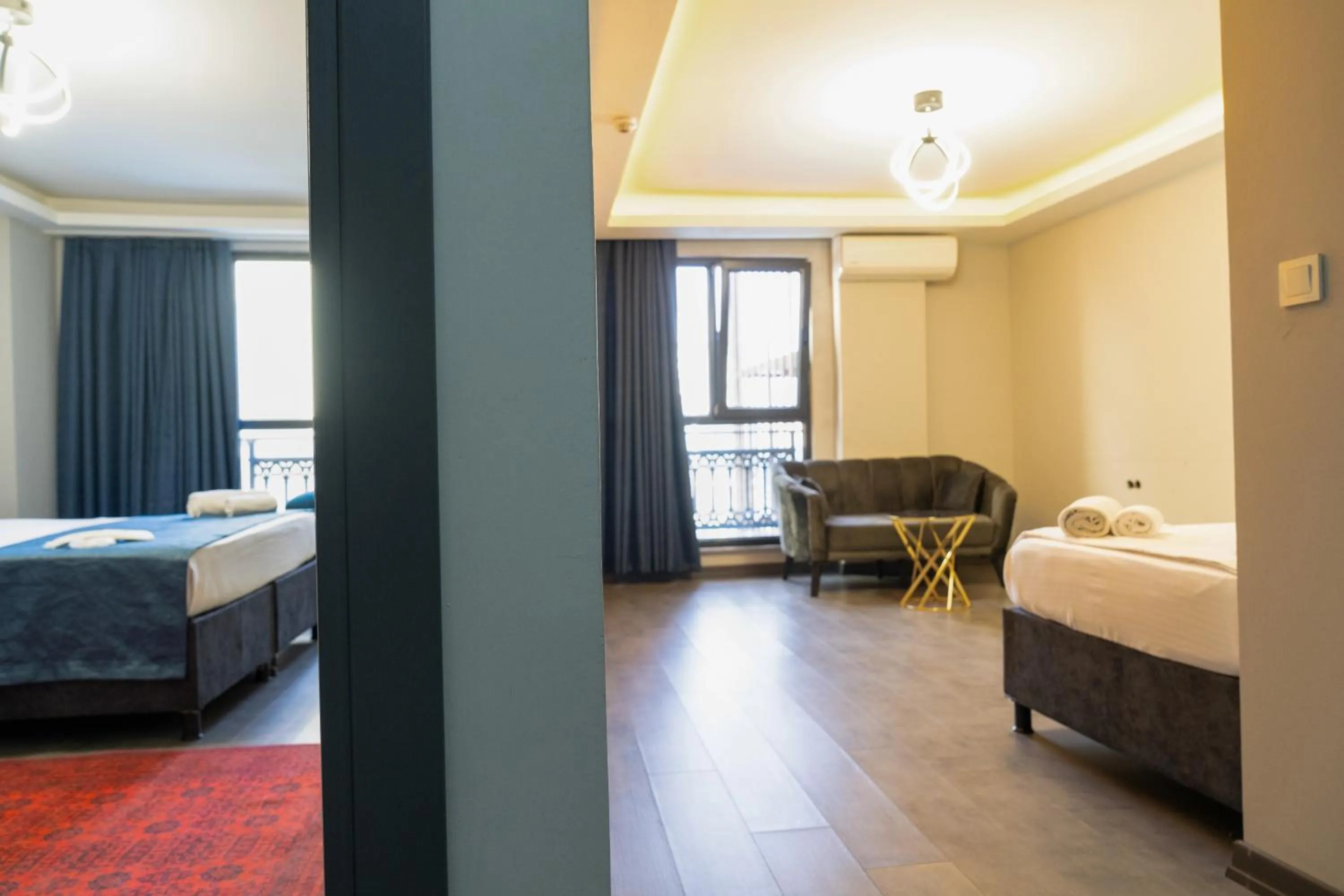 Bed in GRAND MOON HOTEL