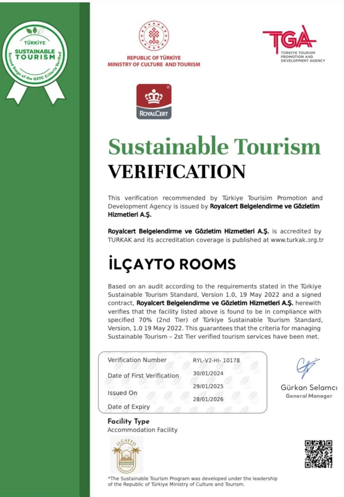 On site in İlçayto Rooms