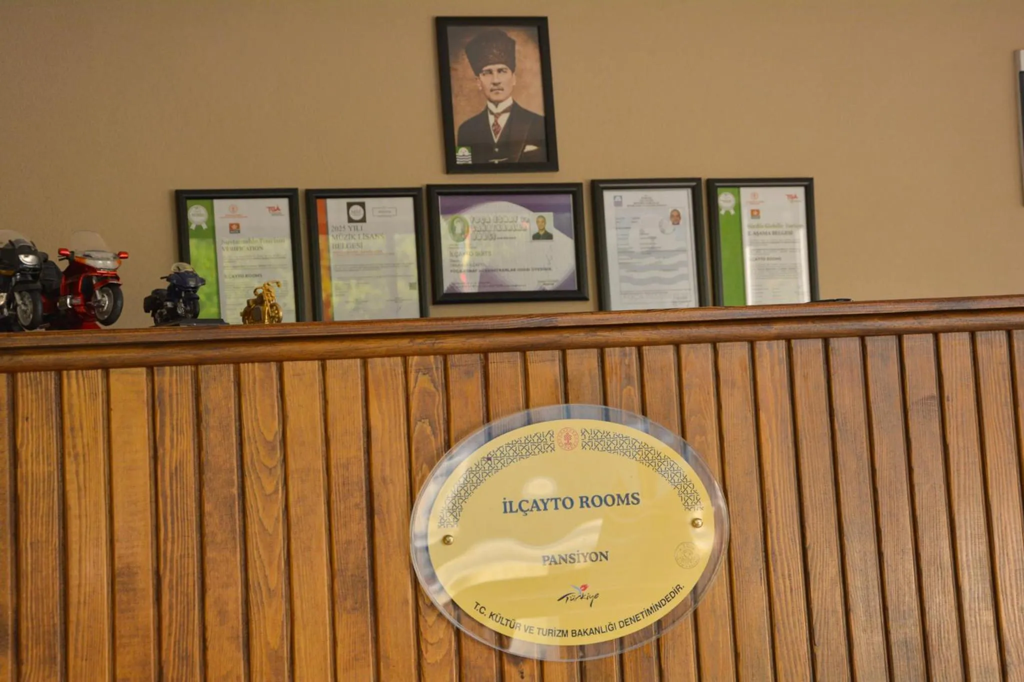 Lobby or reception in İlçayto Rooms