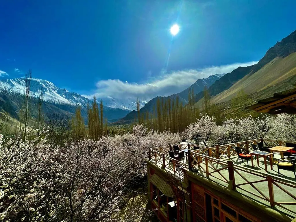 Balcony/Terrace in The 2 Magpies, Hunza