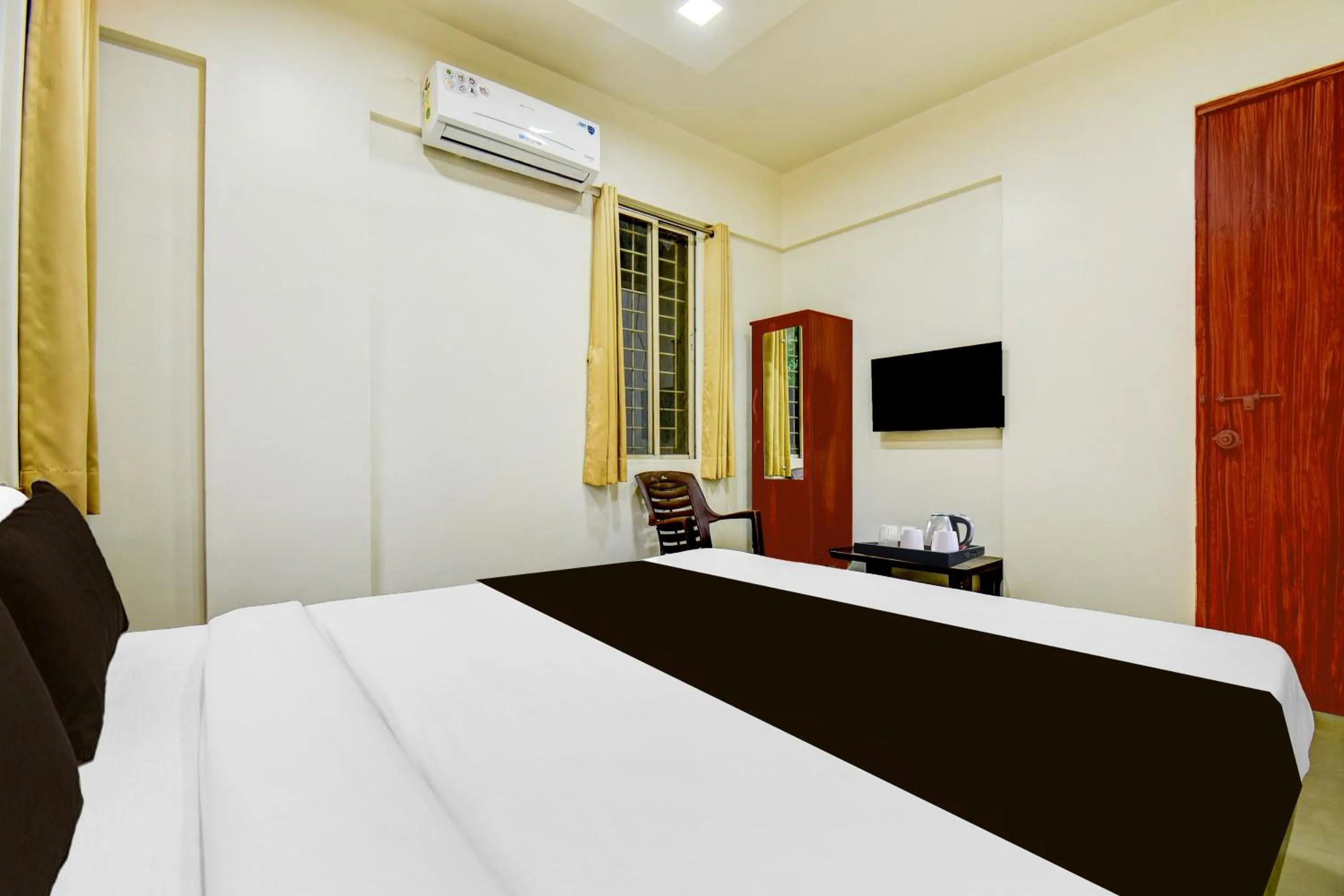 Bedroom, Bed in Collection O Balewadi formerly Woods Regency