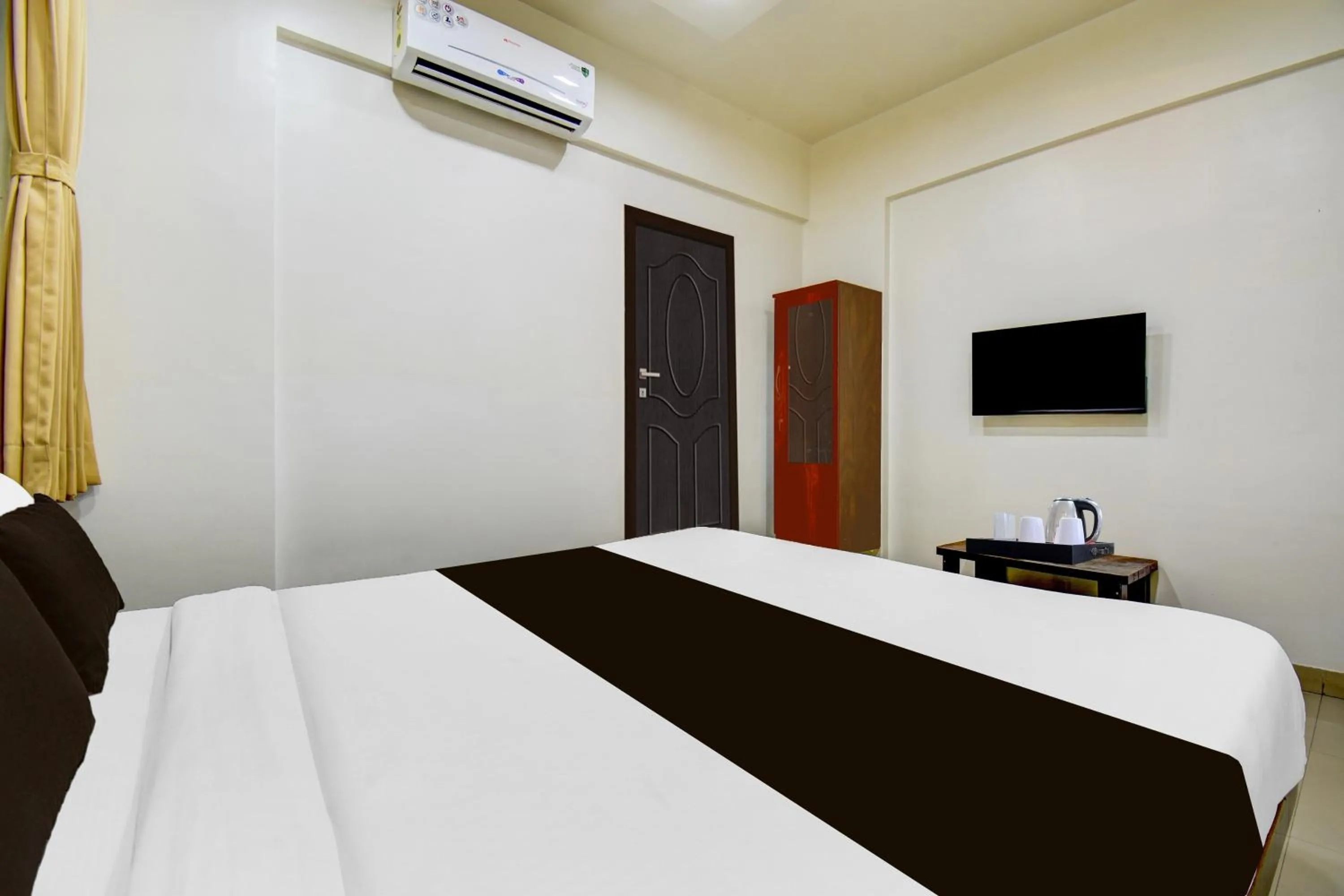 Bedroom, Bed in Collection O Balewadi formerly Woods Regency