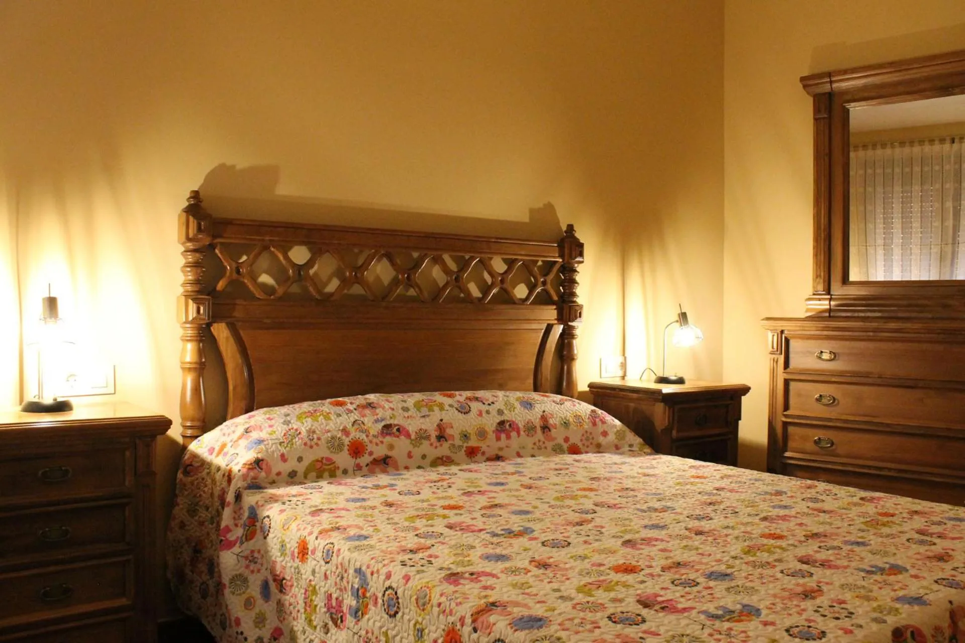 Bed in Casa Rural Señorio de Quevedo