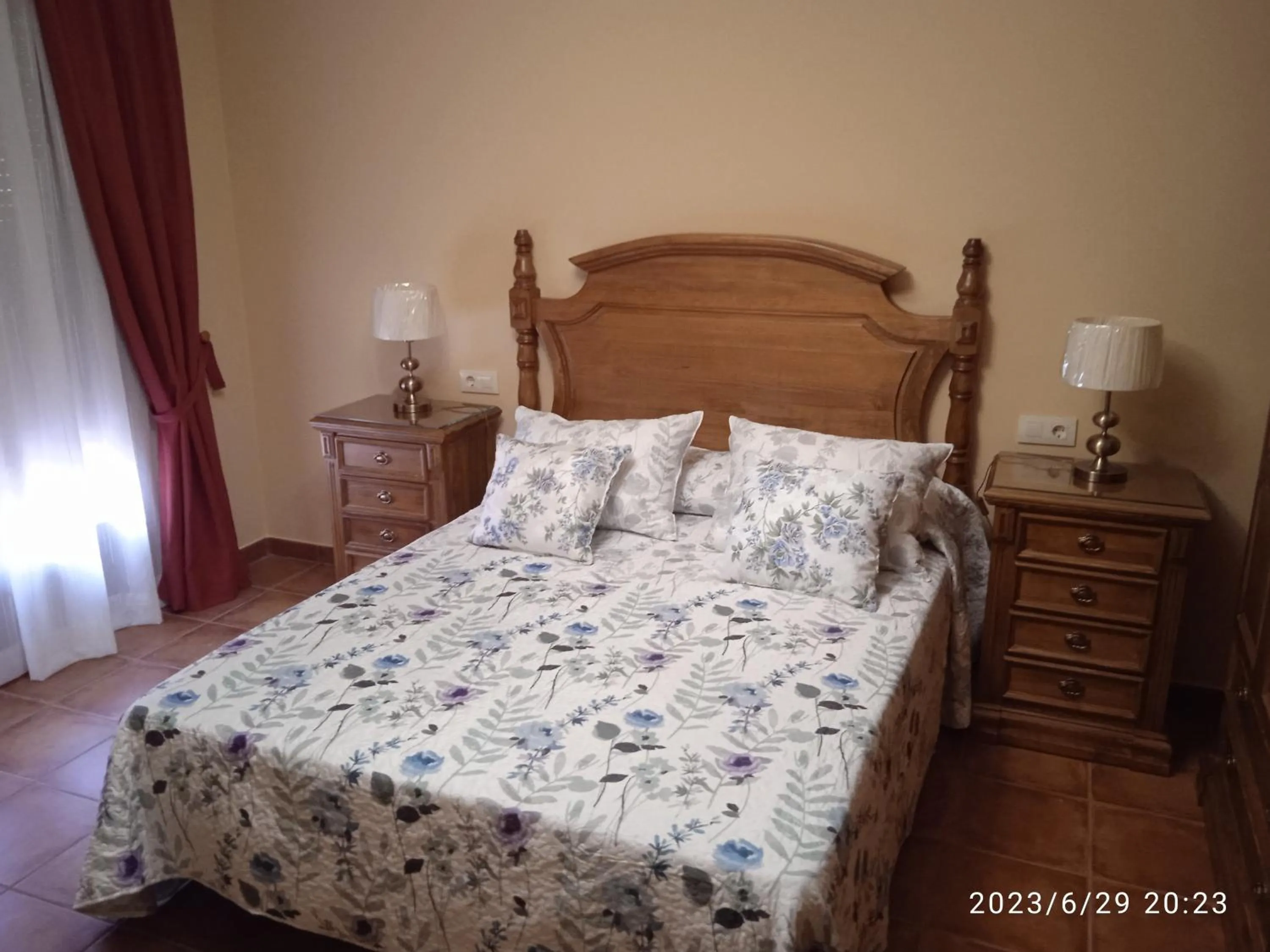 Bed in Casa Rural Señorio de Quevedo