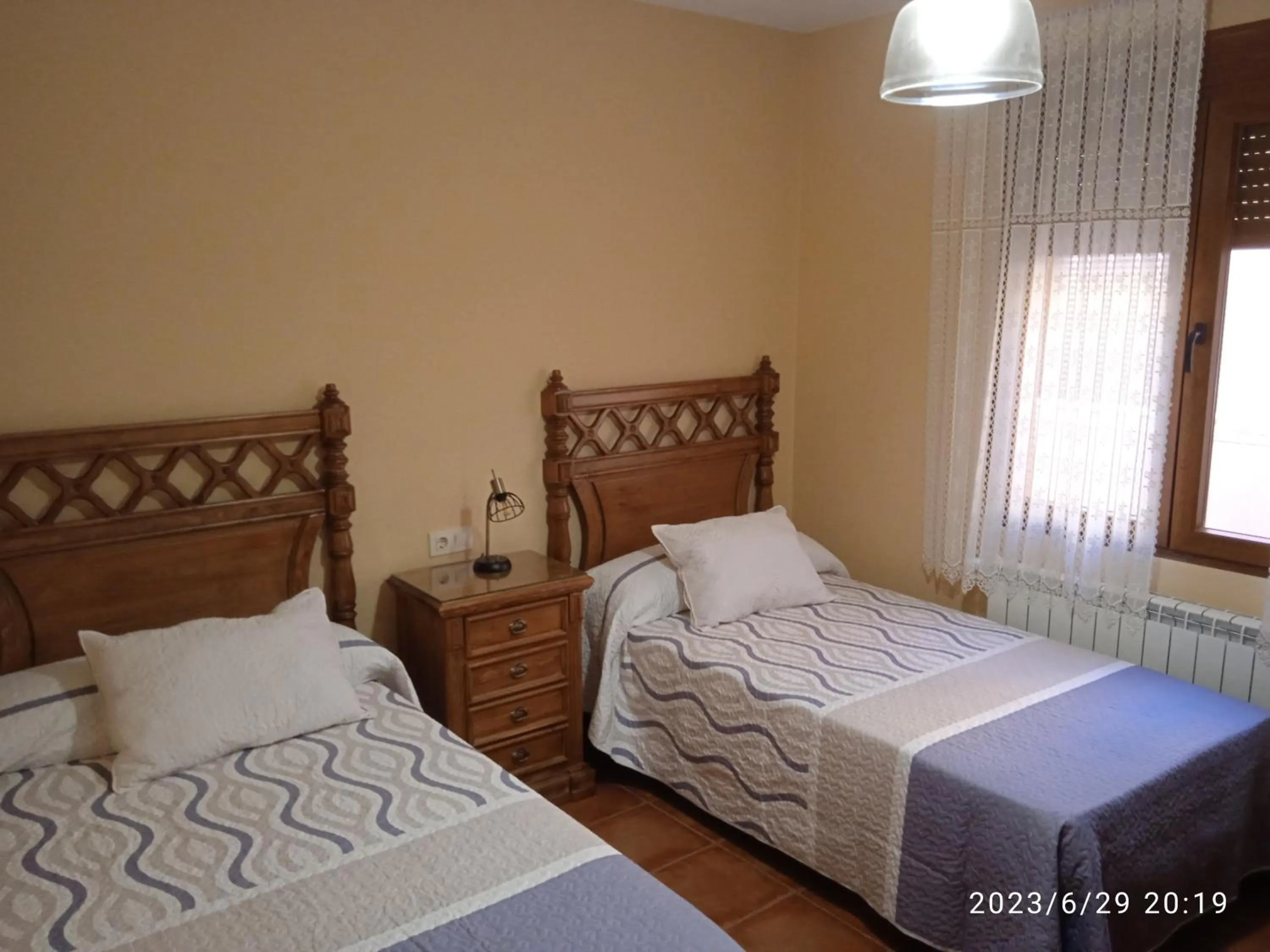 Bed in Casa Rural Señorio de Quevedo