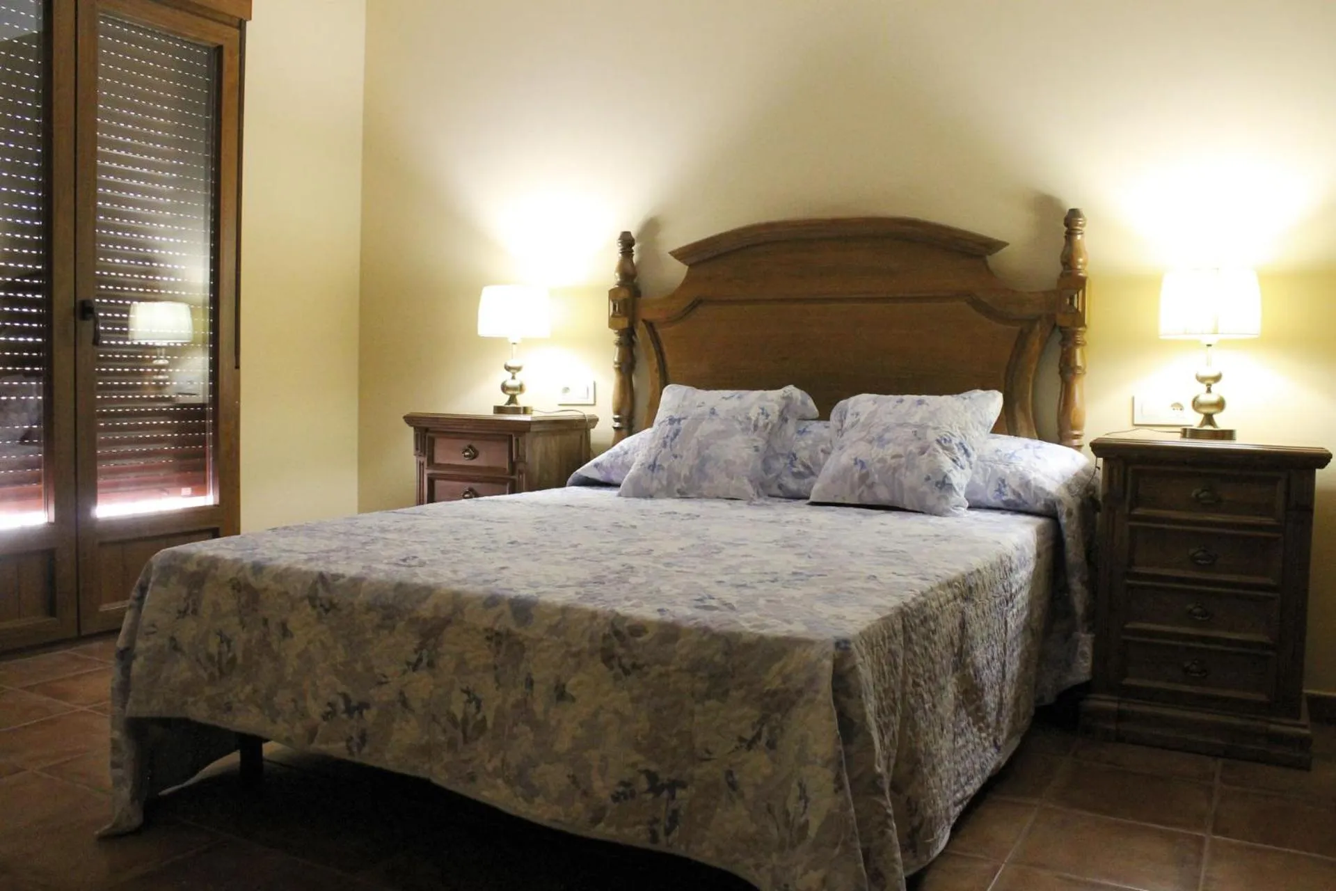 Bed in Casa Rural Señorio de Quevedo