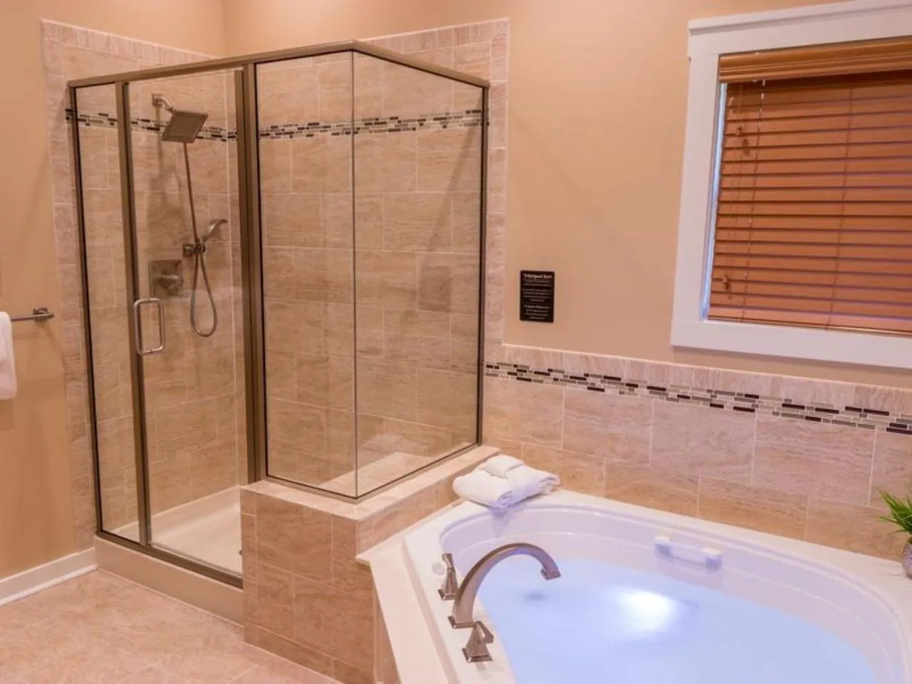 Shower in Massanutten Resort