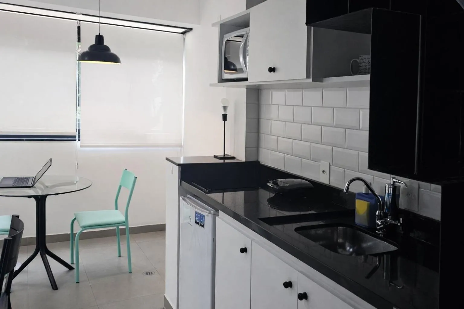 Kitchen or kitchenette in Loft Completo com Cozinha - Quatá - Vila Olímpia