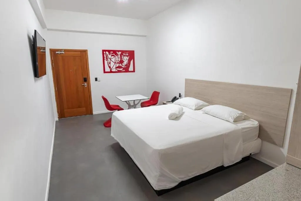 Bed in Hotel Royal Brasil