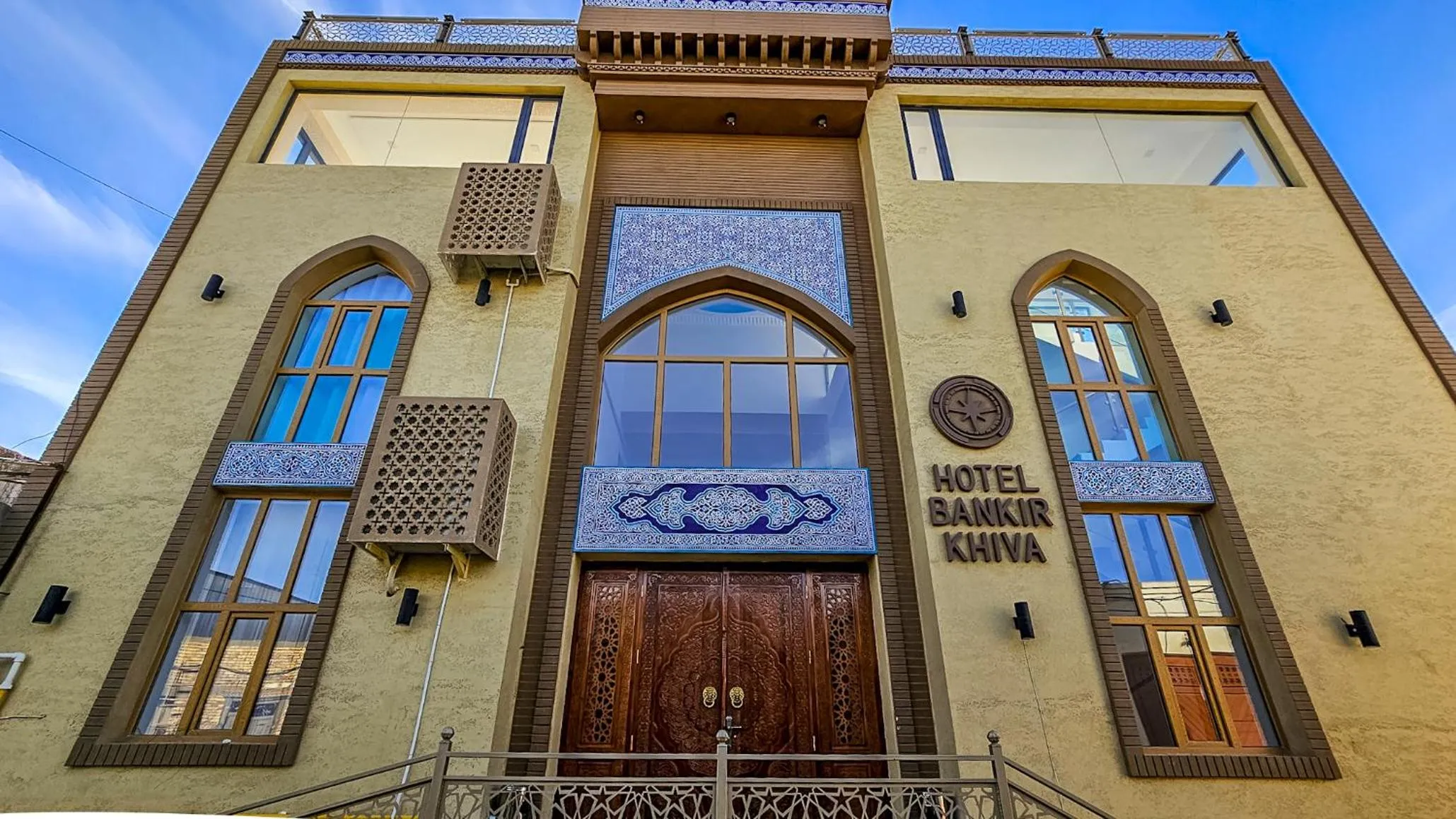 Property building in Hotel Bankir Khiva