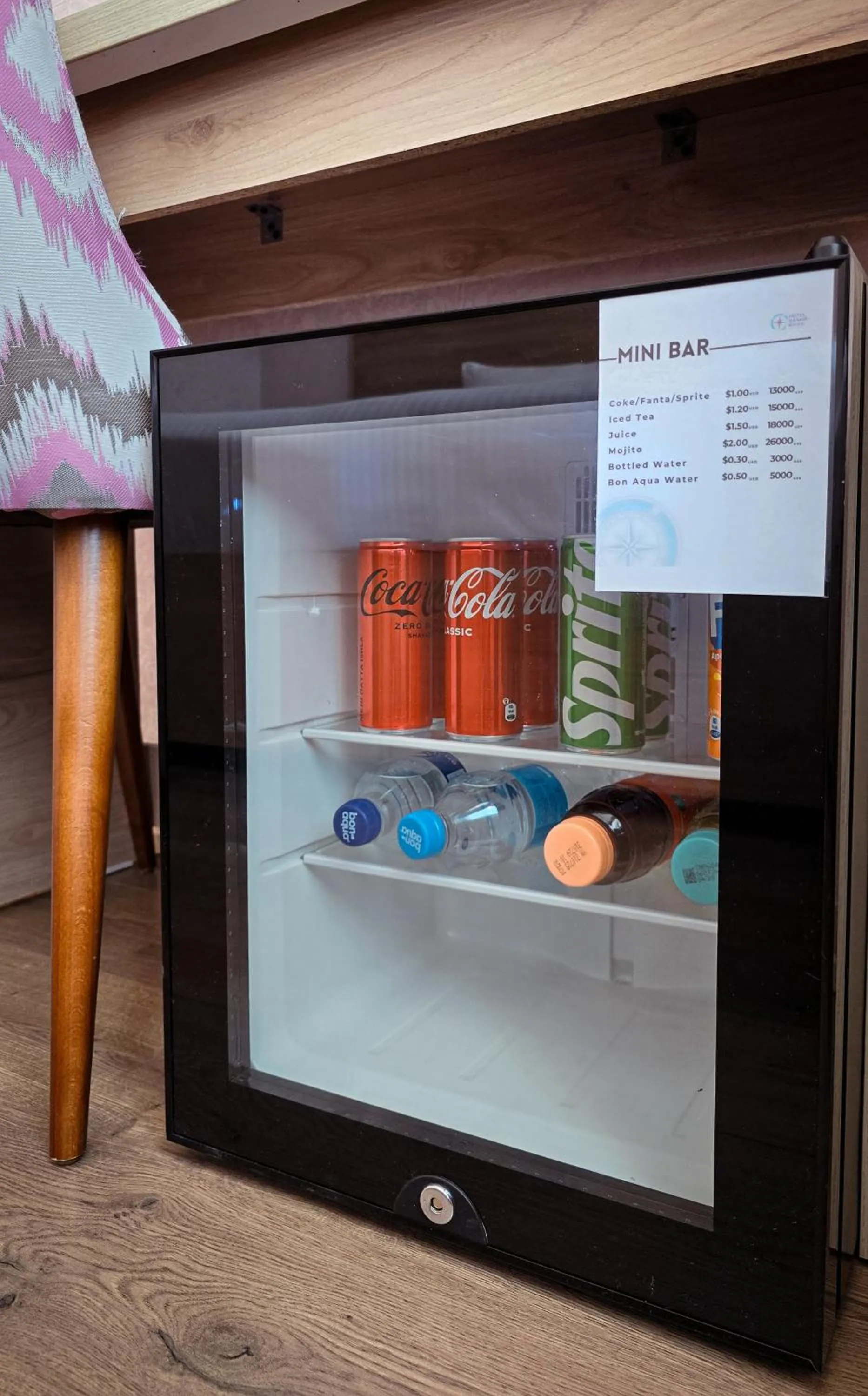 Food and drinks in Hotel Bankir Khiva