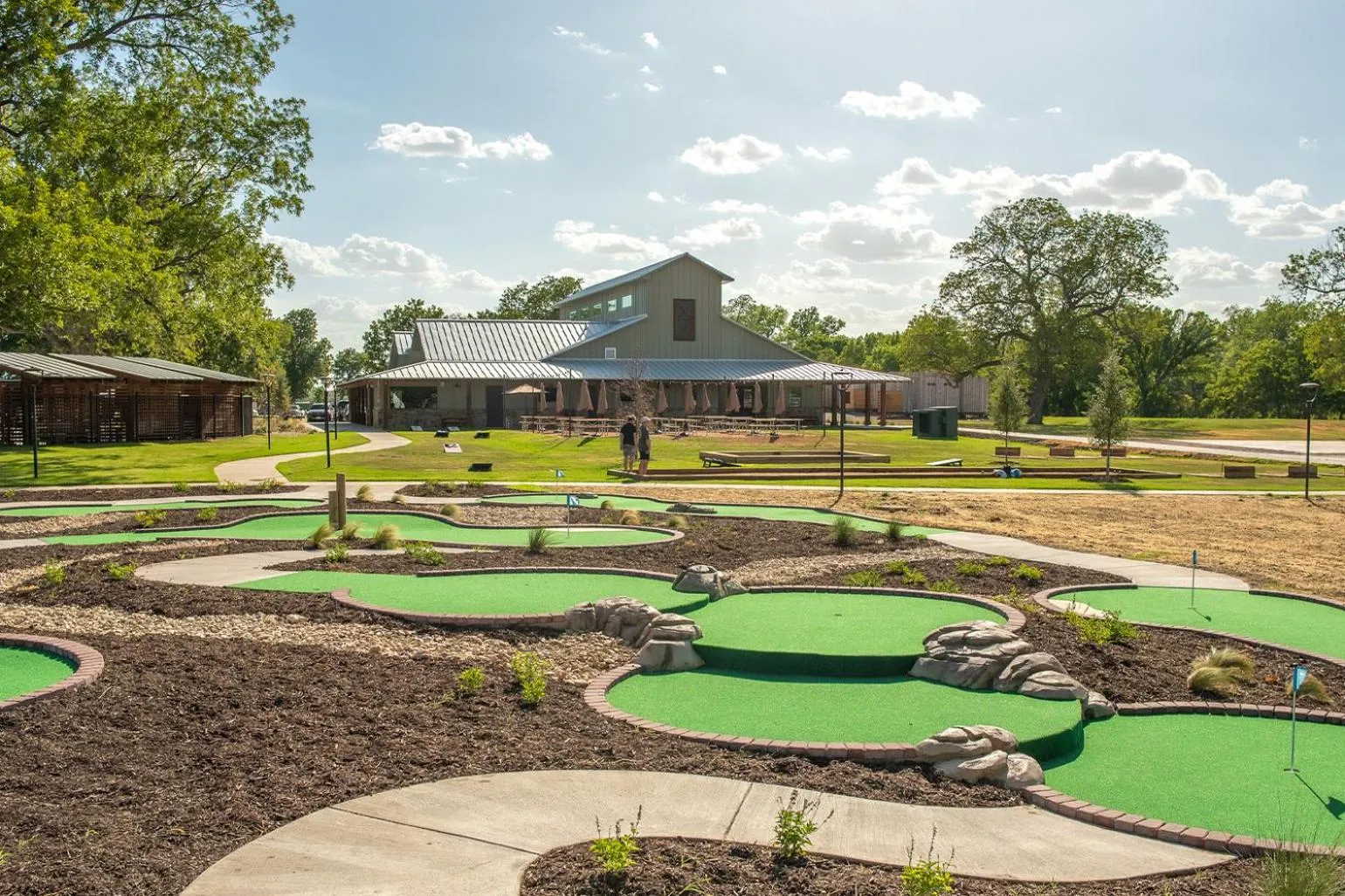 Minigolf in Camp Fimfo Waco