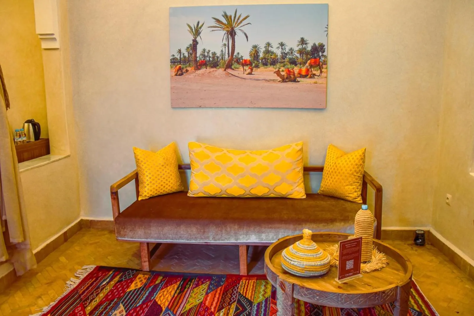 Seating area in Le Palais Averroes - Adults Only