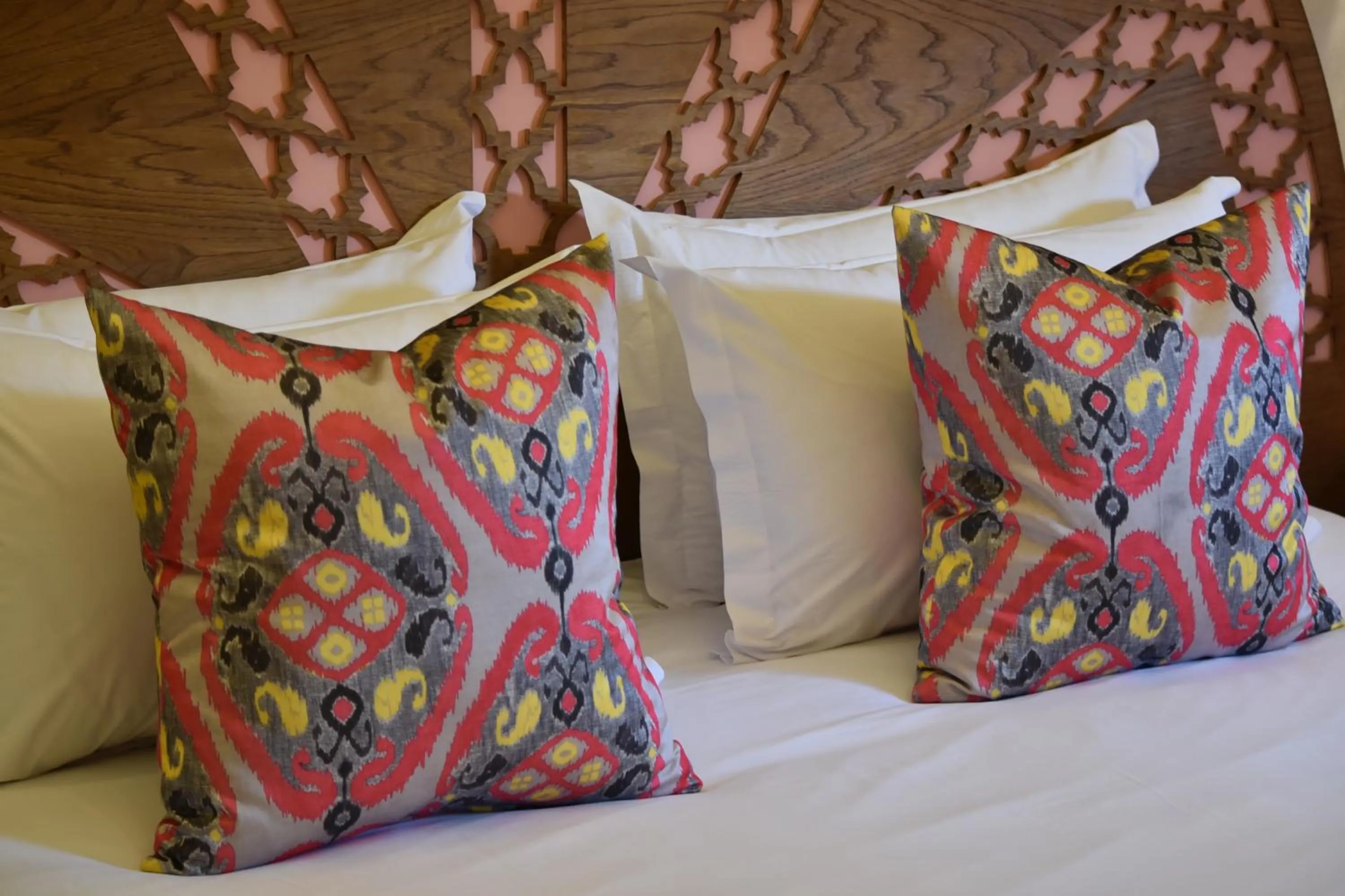 View (from property/room), Bed in Le Palais Averroes - Adults Only