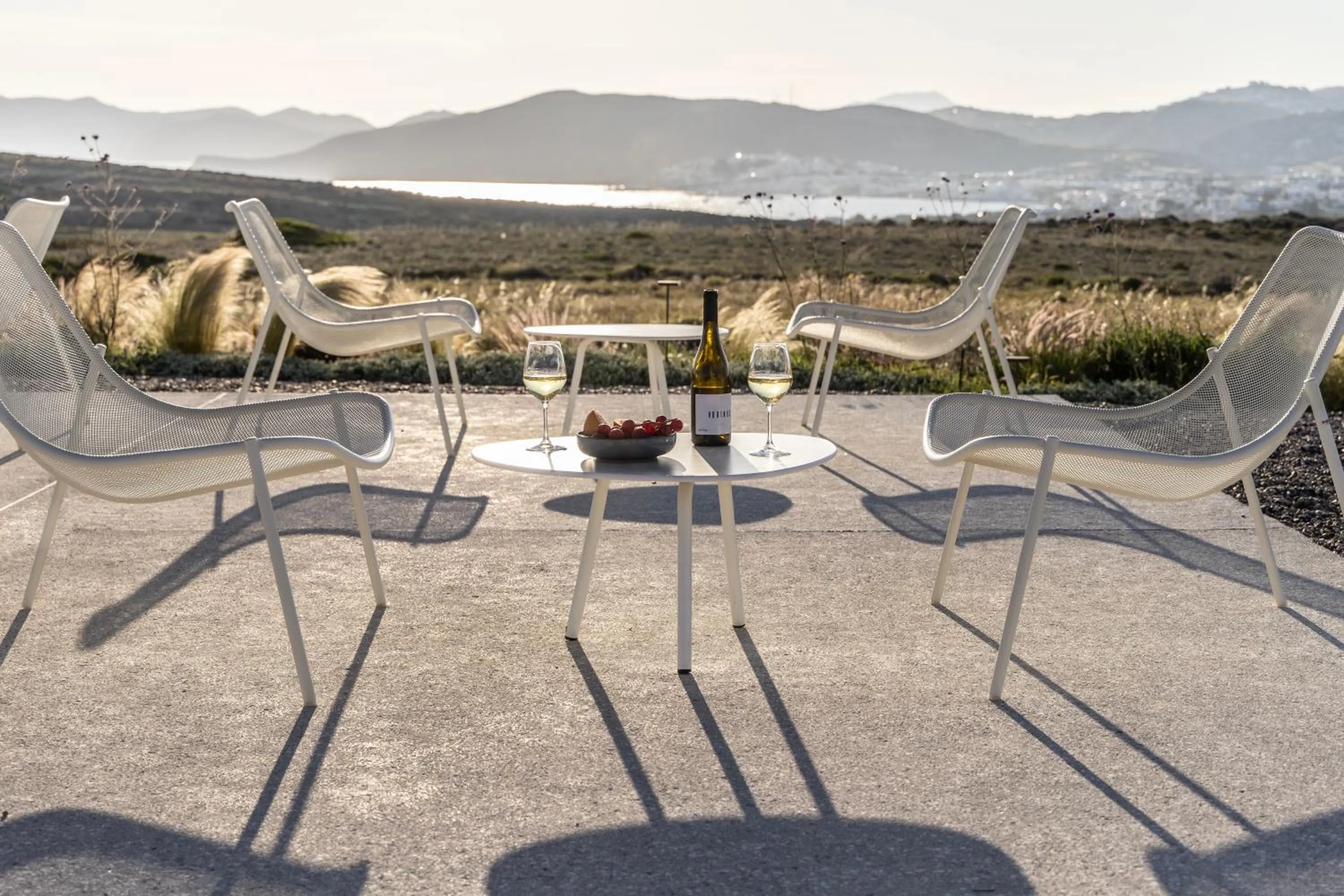 Natural landscape in Korfi de Milo