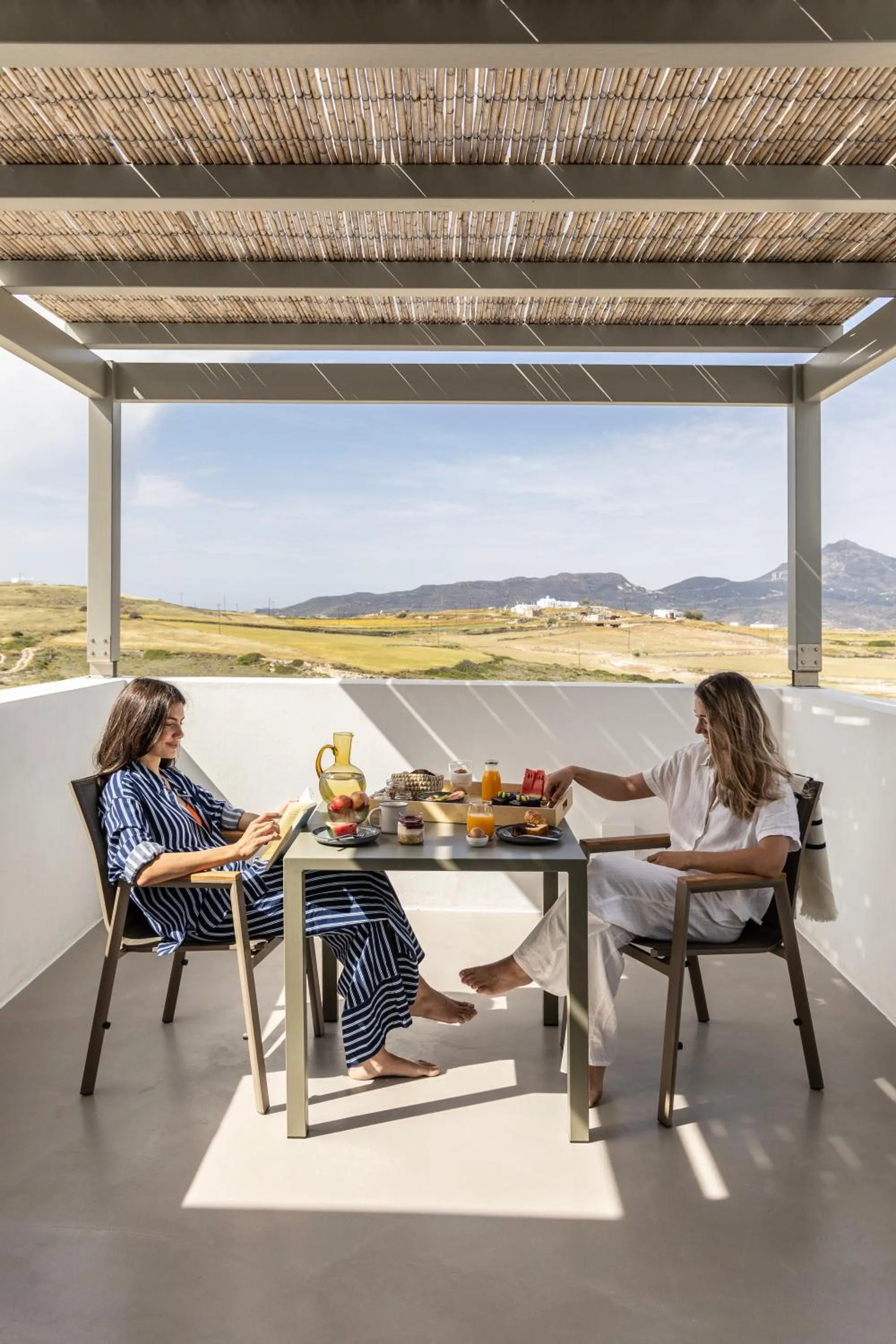 Patio in Korfi de Milo