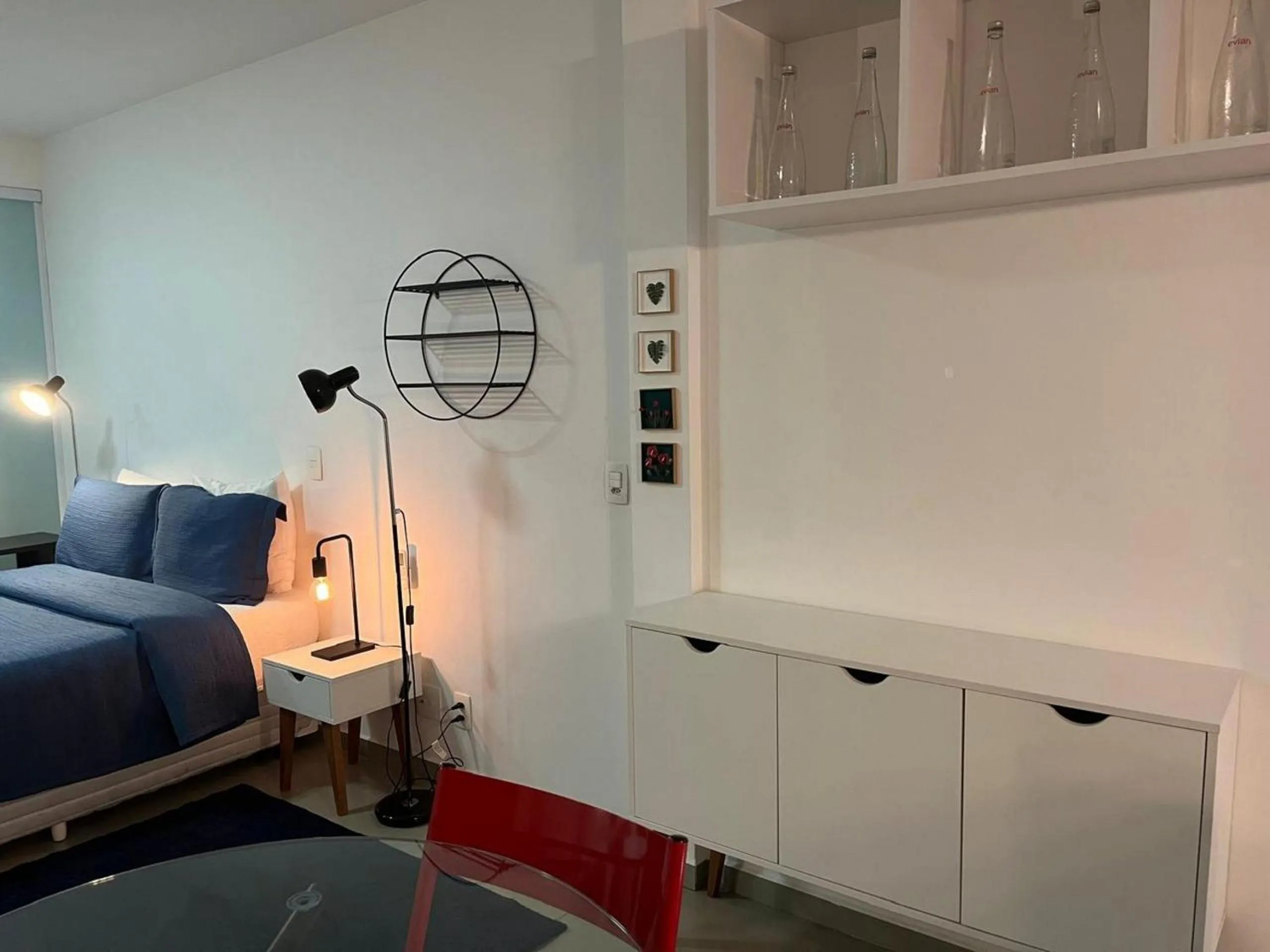 Kitchen or kitchenette in Elegance Suítes Carvalho