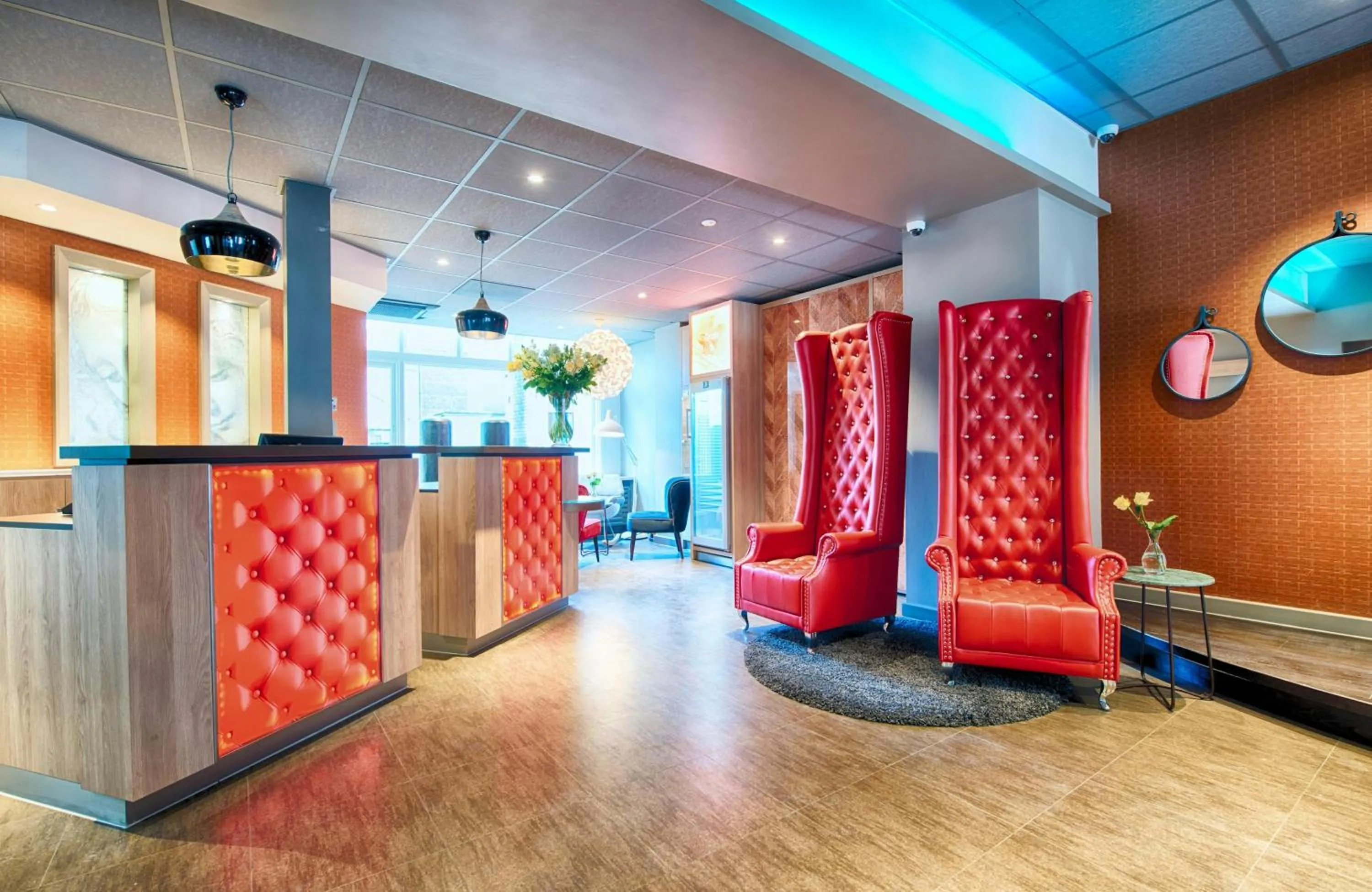 Lobby or reception in Leonardo Boutique Hotel Amsterdam Vondelpark