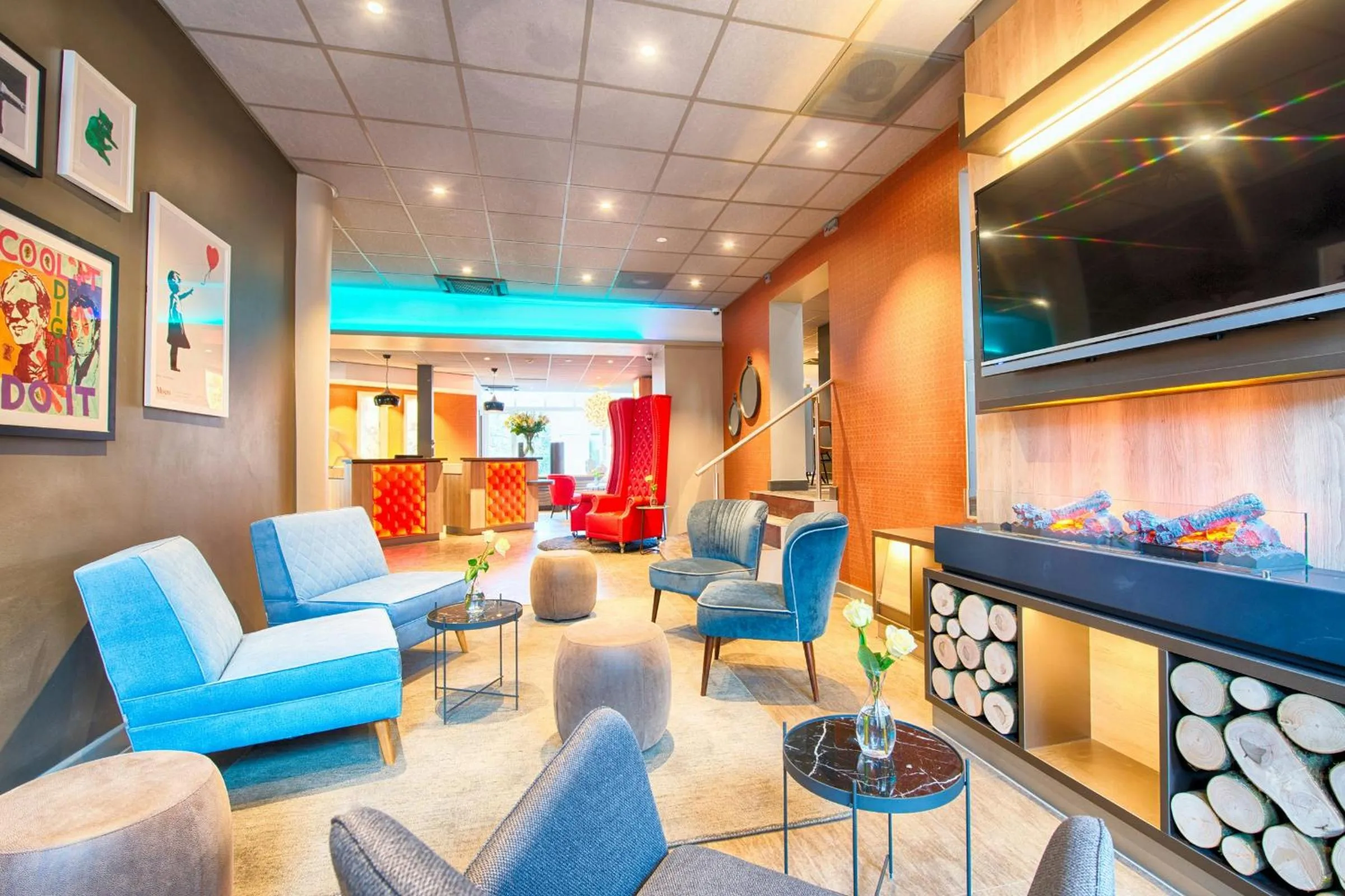 Lobby or reception in Leonardo Hotel Amsterdam City Center