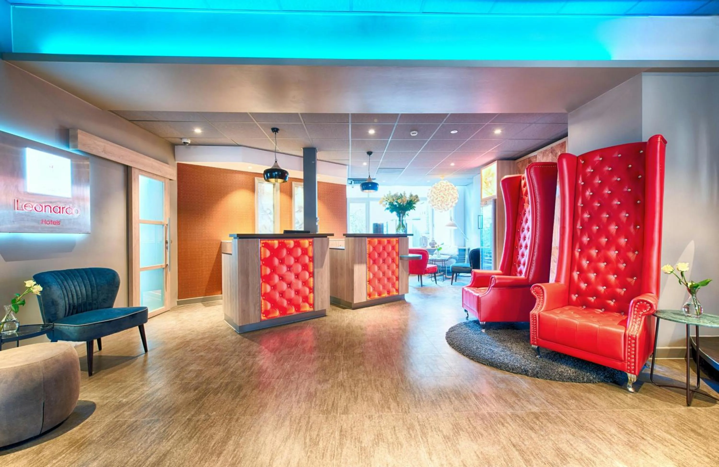 Lobby or reception in Leonardo Boutique Hotel Amsterdam Vondelpark