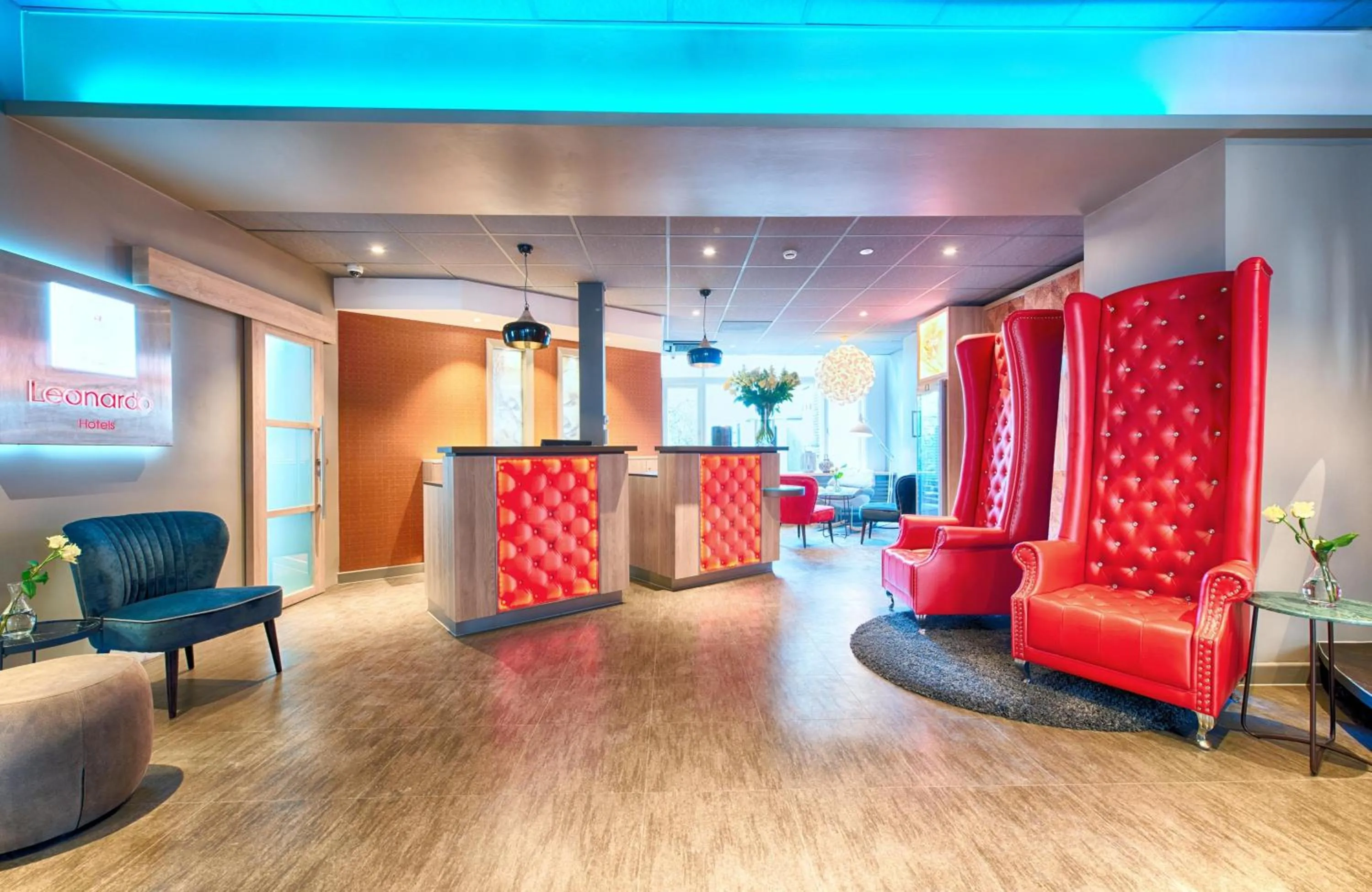 Lobby or reception in Leonardo Boutique Hotel Amsterdam Vondelpark