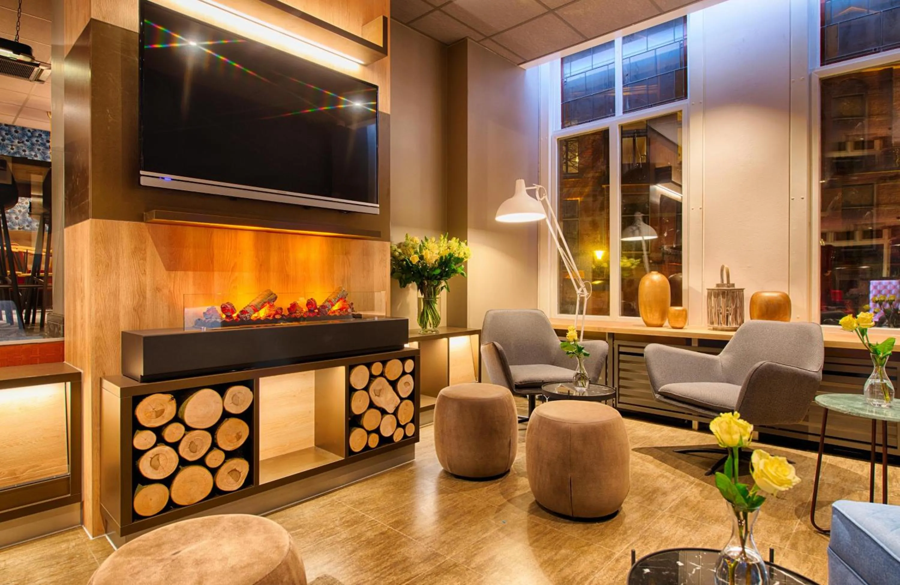 Lobby or reception in Leonardo Boutique Hotel Amsterdam Vondelpark