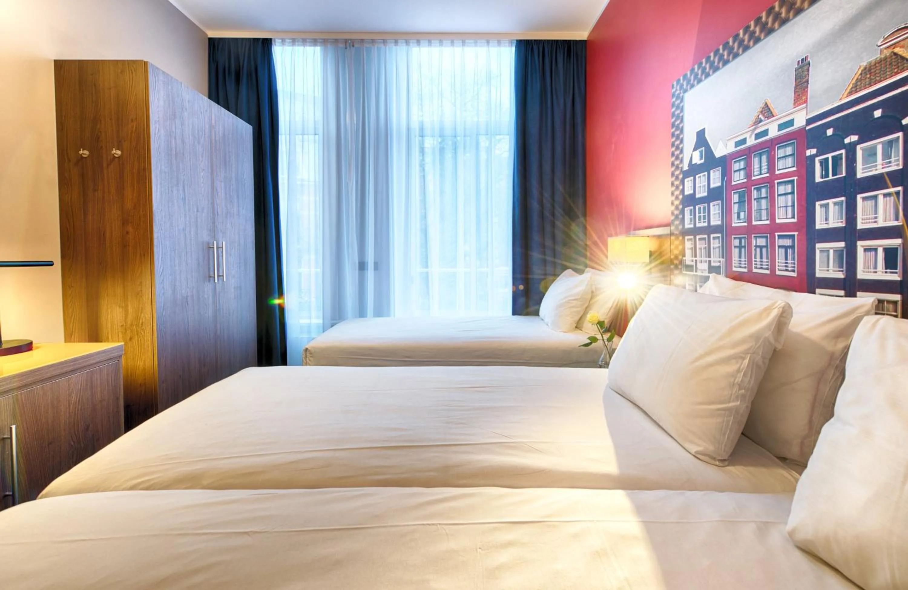 Bedroom, Bed in Leonardo Boutique Hotel Amsterdam Vondelpark