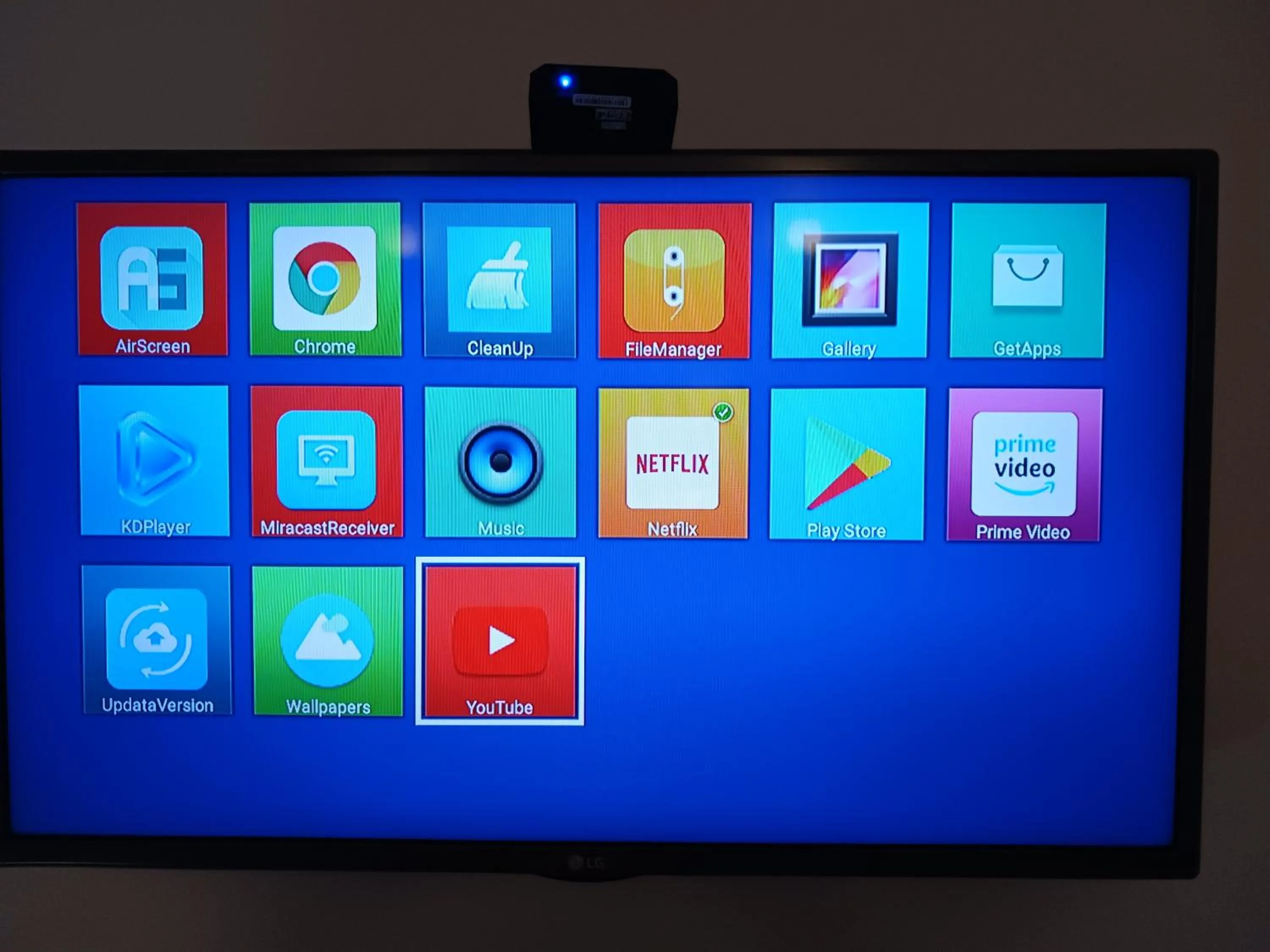 TV and multimedia in Andy's Place