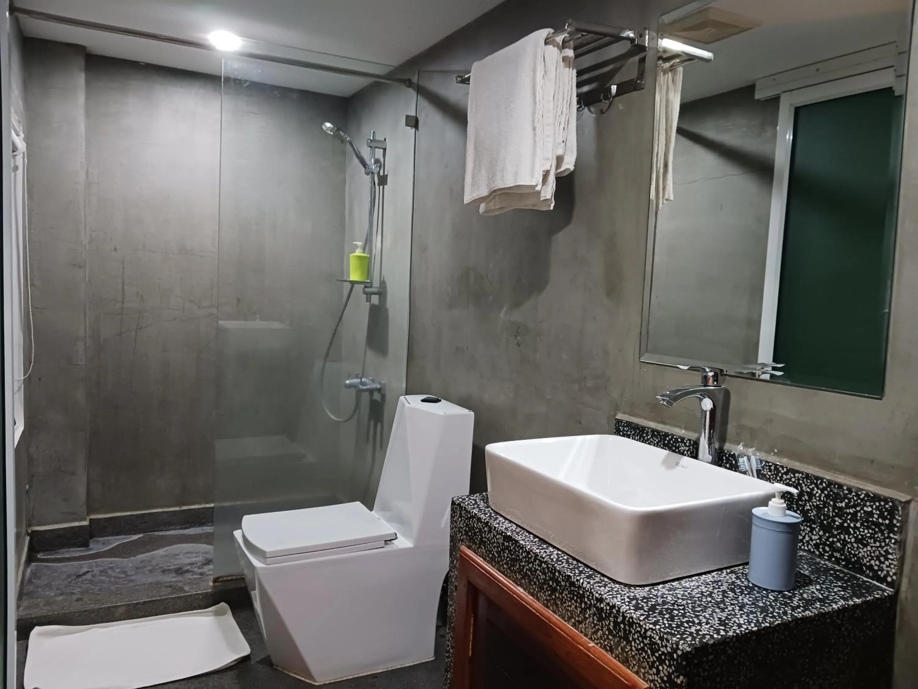 Toilet in Andy's Place