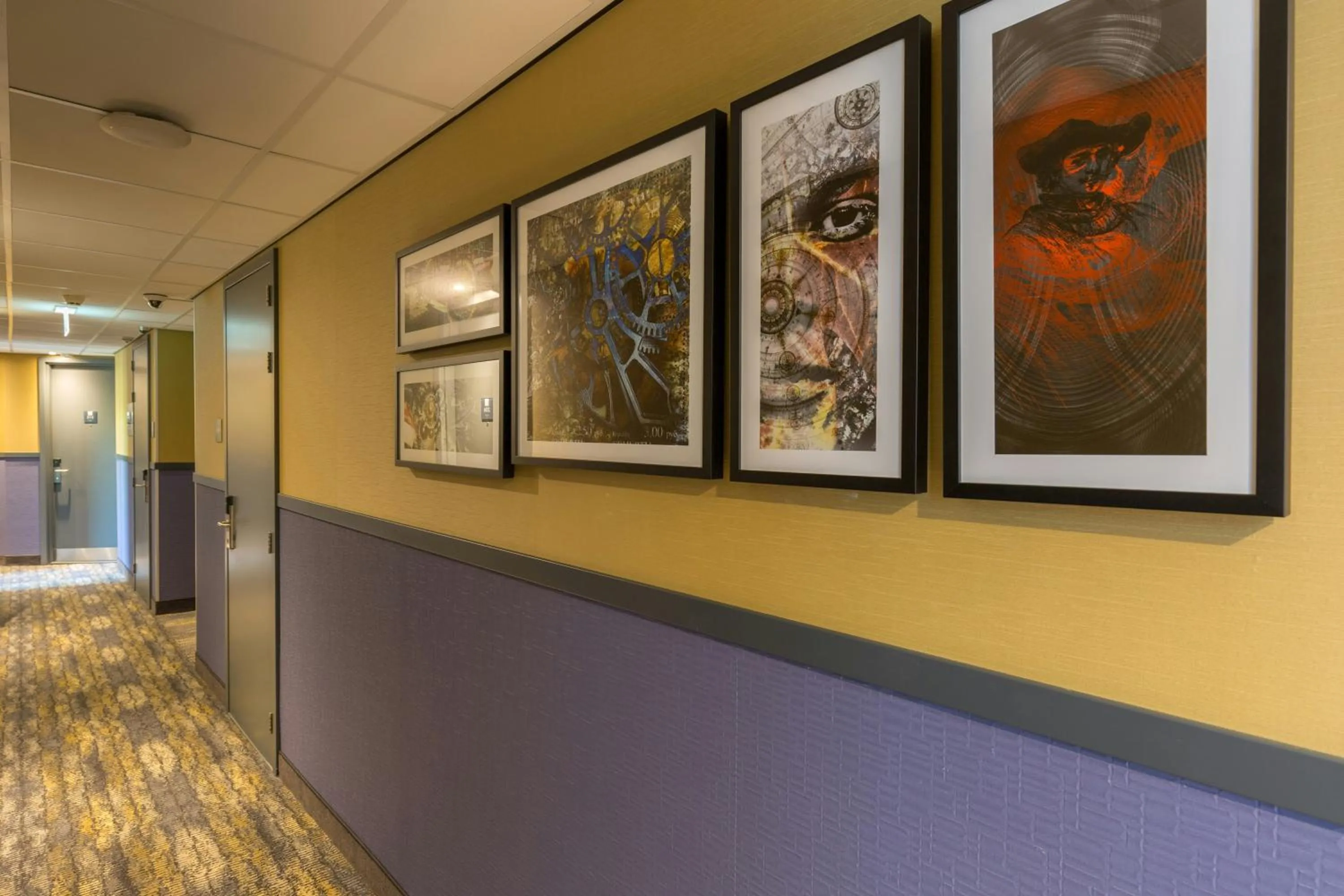 Decorative detail in Leonardo Hotel Amsterdam Museum Quarter